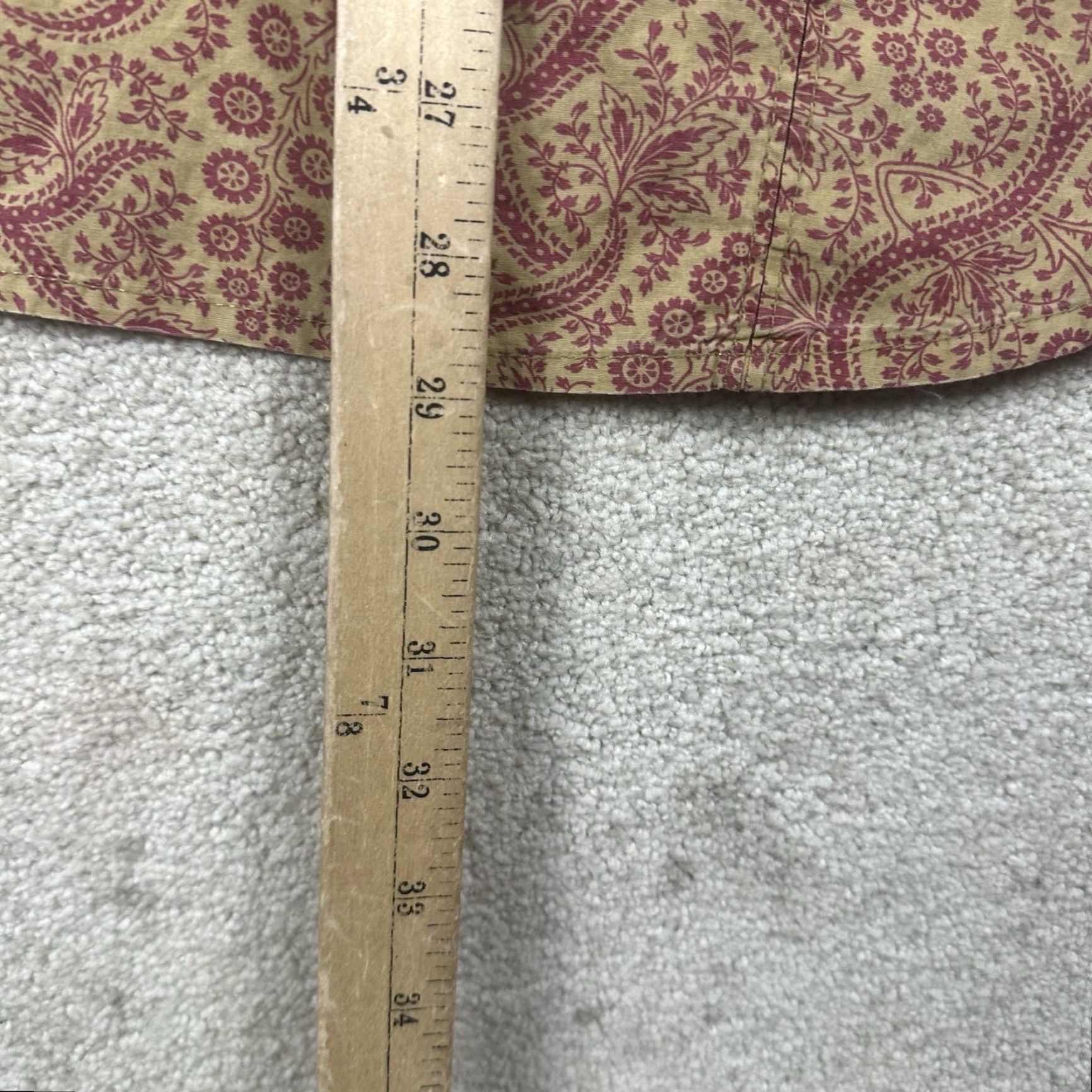Wrangler VINTAGE Wrangler Retro Pearl Snap Womens Large Brown Paisley Shirt Size L / US 10 / IT 46 - 6 Thumbnail