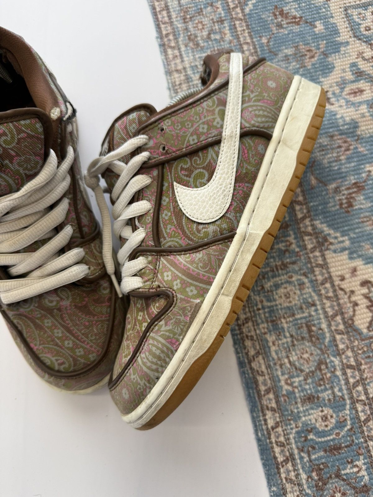Nike Nike SB Dunk Pro Paisley Brown Low Sneakers Size US 9 / EU 42 - 6 Thumbnail