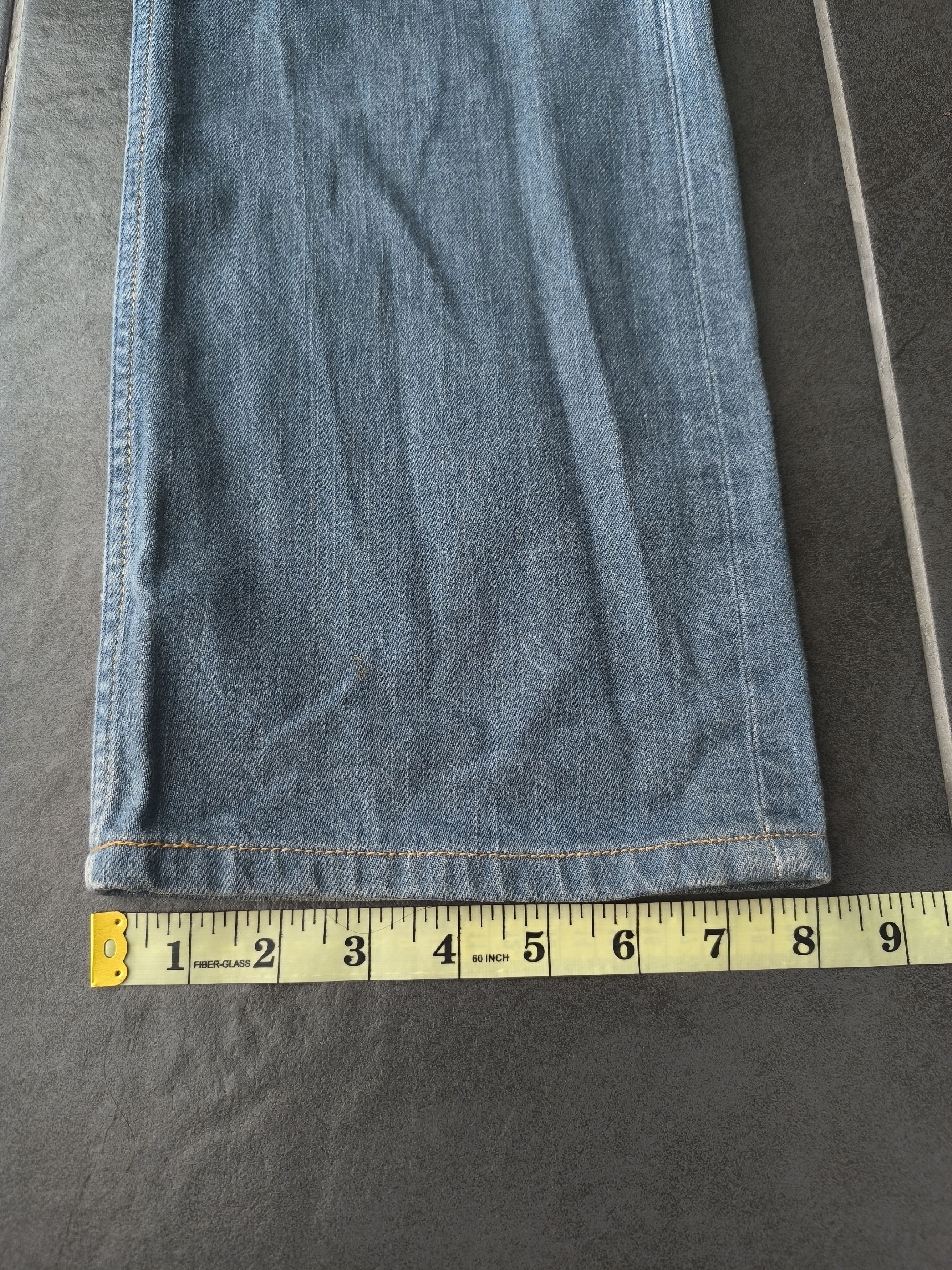If Six Was Nine × Japanese Brand × Le Grande Bleu (L.G.B.) FLARE JEANS BUCKLE BACK NUMBER JEANS Size US 34 / EU 50 - 16 Thumbnail