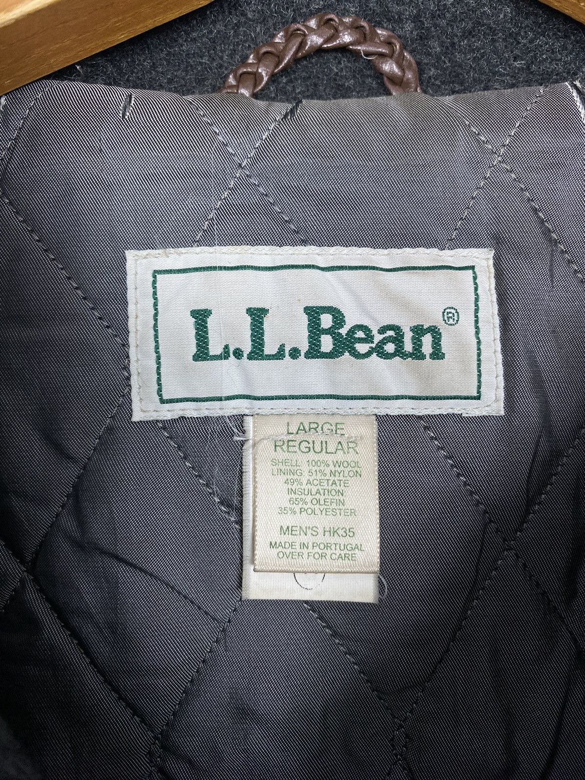 L.L. Bean Rare‼️ Vintage L.L. Bean Outerwear Wool Tweed Hunting Coat Size US L / EU 52-54 / 3 - 7 Thumbnail