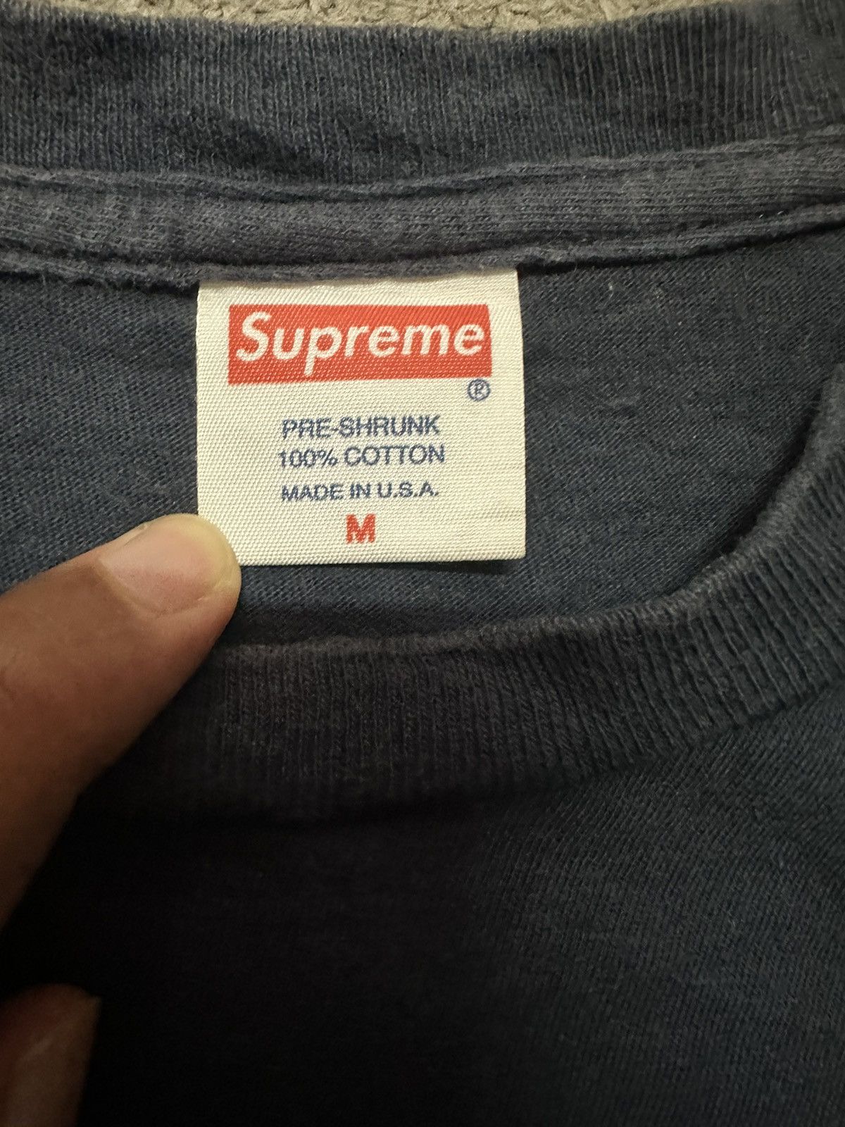 Supreme × Vintage Vintage supreme anytime I want I got a right to move tshirt Size US M / EU 48-50 / 2 - 3 Thumbnail