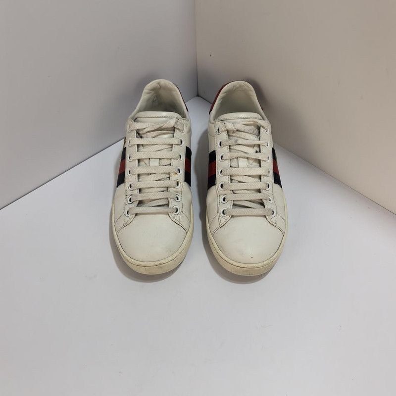 Gucci Gucci Classic Logo Casual Lace-Up Sneakers -2508 Size US 4.5 / IT 34.5 - 2 Thumbnail