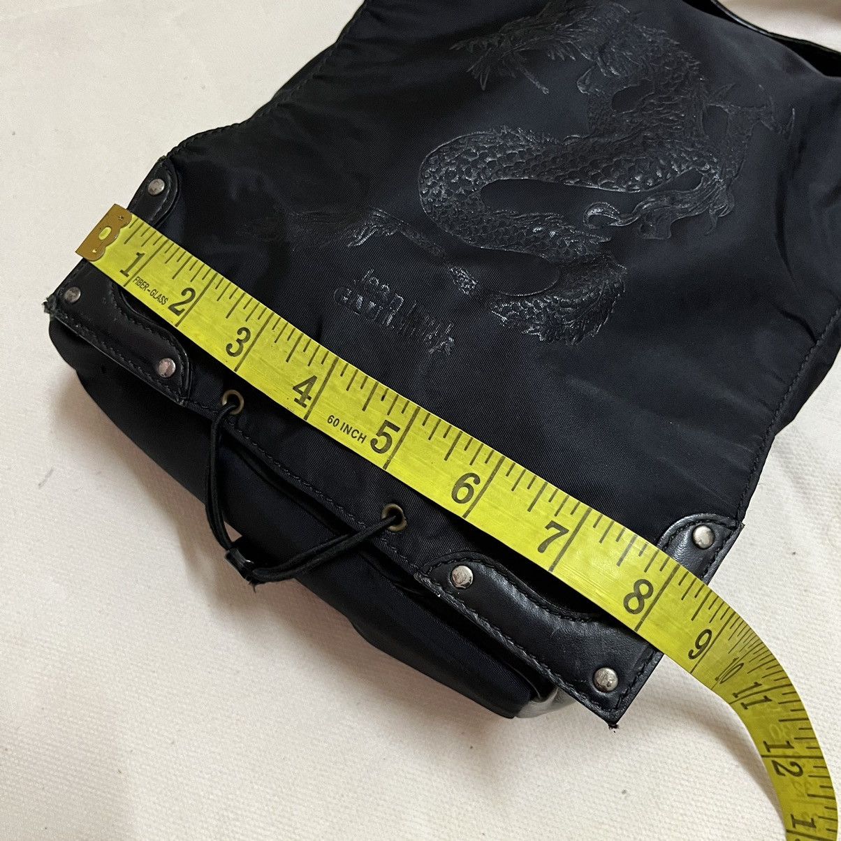 Japanese Brand × Jean Paul Gaultier × Vintage Authentic Vintage Jean Paul Gaultier Dragon Motive Nylon Bag Size ONE SIZE - 13 Thumbnail