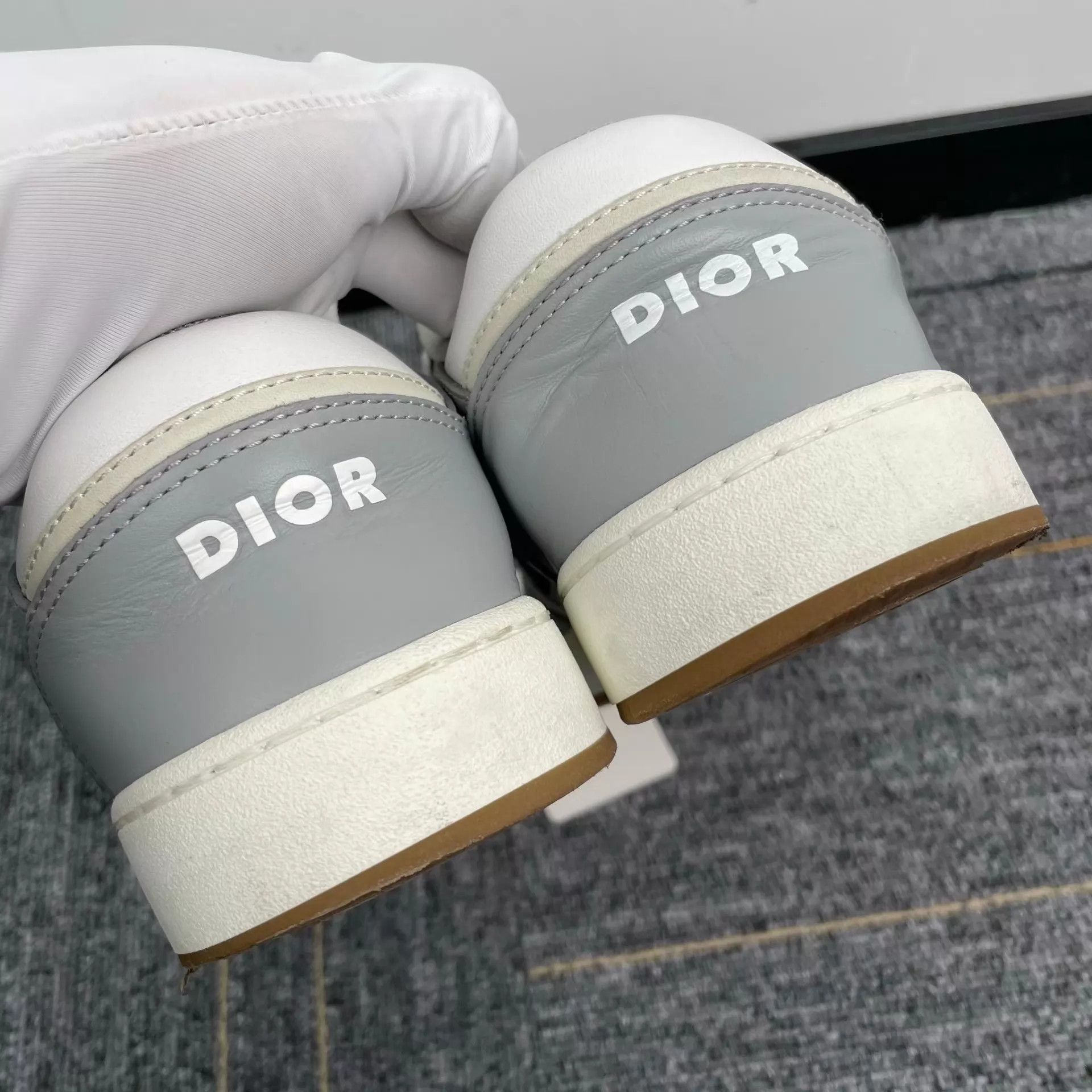 Dior Dior Gray Oblique Sneaker Size US 6.5 / IT 36.5 - 8 Thumbnail