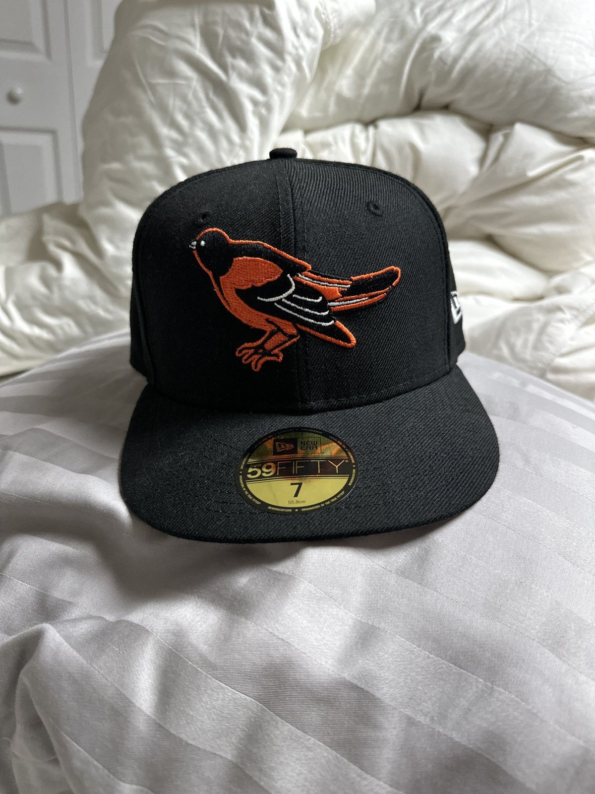 MLB × New Era New Era Vintage Orioles Throwback Fitted Bird Size ONE SIZE - 4 Thumbnail