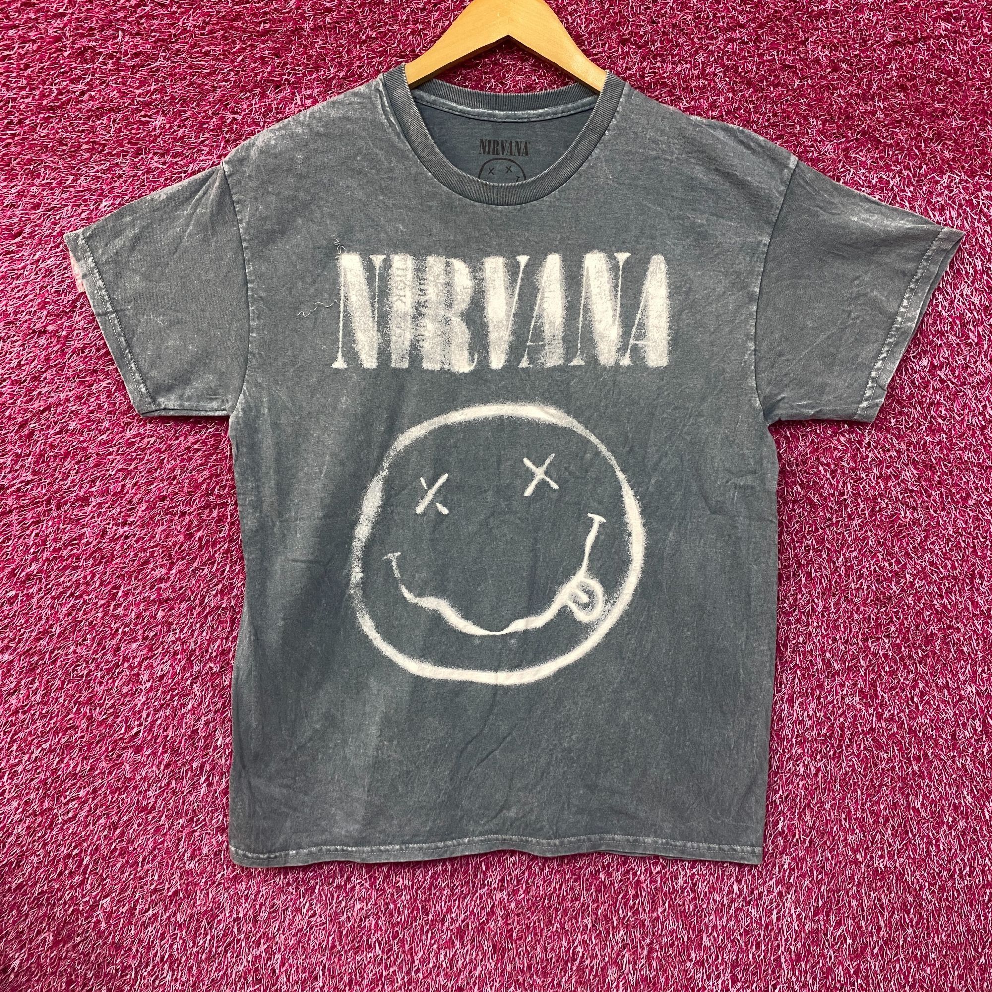 Nirvana Nirvana Nevermind Tour Dead Eye Smiley Band Gray T-Shirt Lar Size US L / EU 52-54 / 3 - 1 Thumbnail