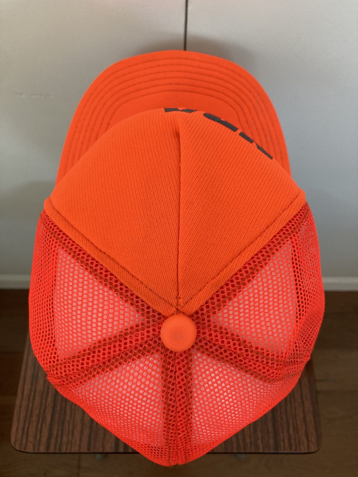 Vintage NRA LIBERTY SNAPBACK HAT CAP TRUCKER MESH NEON ORANGE HUNTER Size ONE SIZE - 10 Thumbnail