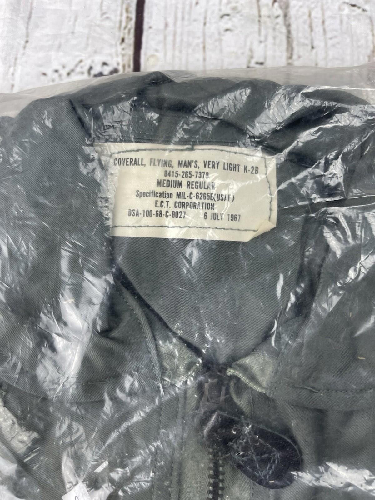 The Unbranded Brand Deadstock Vintage 60s Military USAF Flying Coveralls K-2B M Size ONE SIZE - 4 Thumbnail