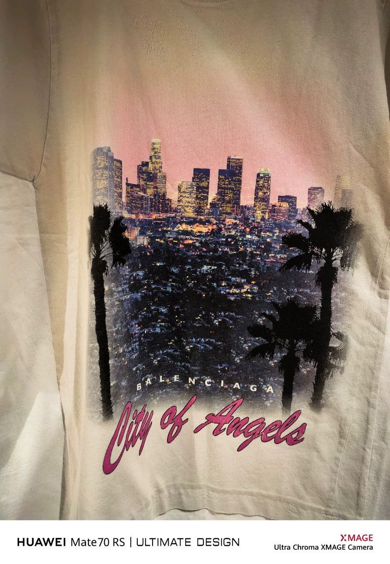 Balenciaga Balenciaga Angel City Patchwork Short Sleeve T-Shirt Size US S / EU 44-46 / 1 - 3 Thumbnail