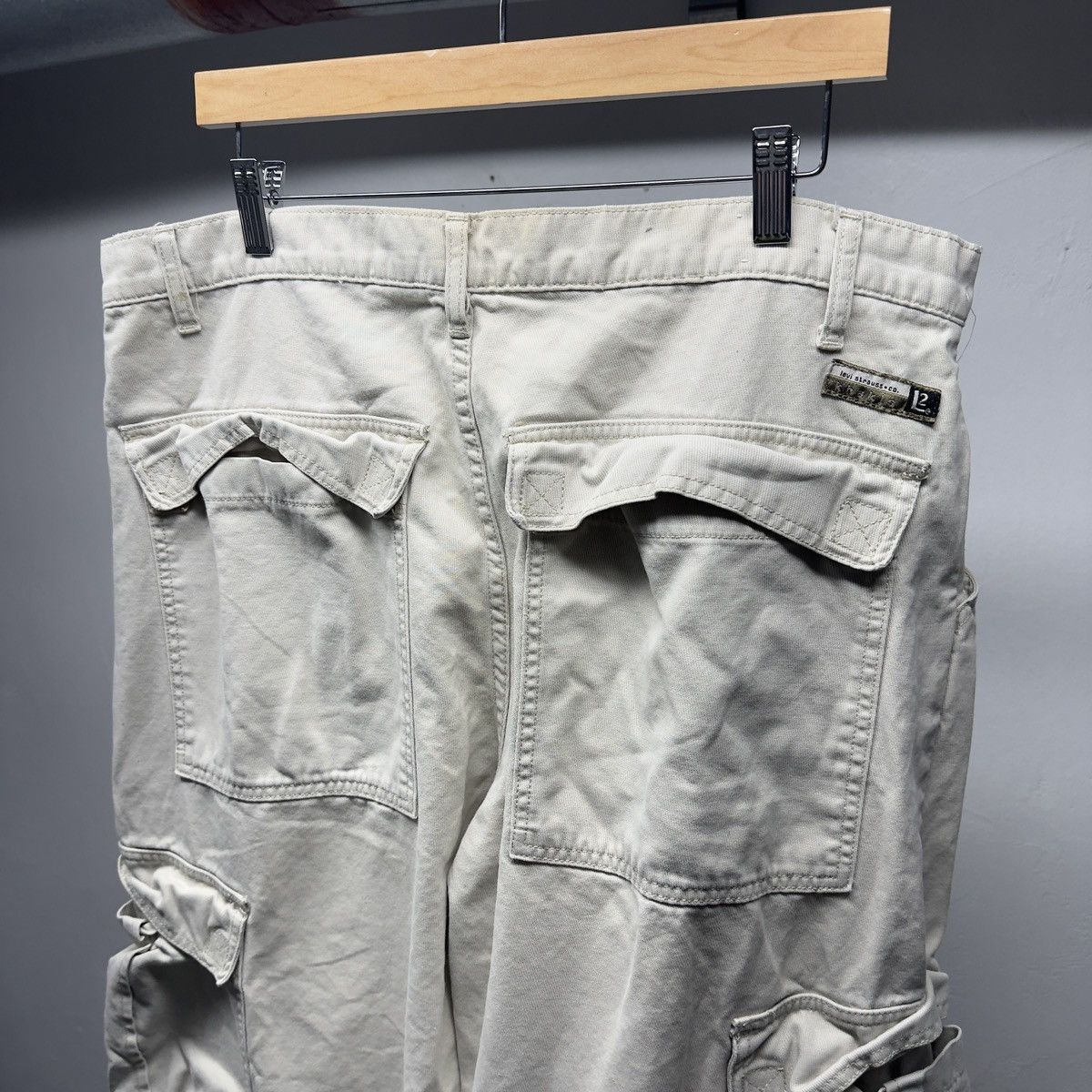Levi's Thrashed Levi's L2 Baggy Wide Cargo Pants ERD Grunge Jnco Size US 38 / EU 54 - 4 Thumbnail
