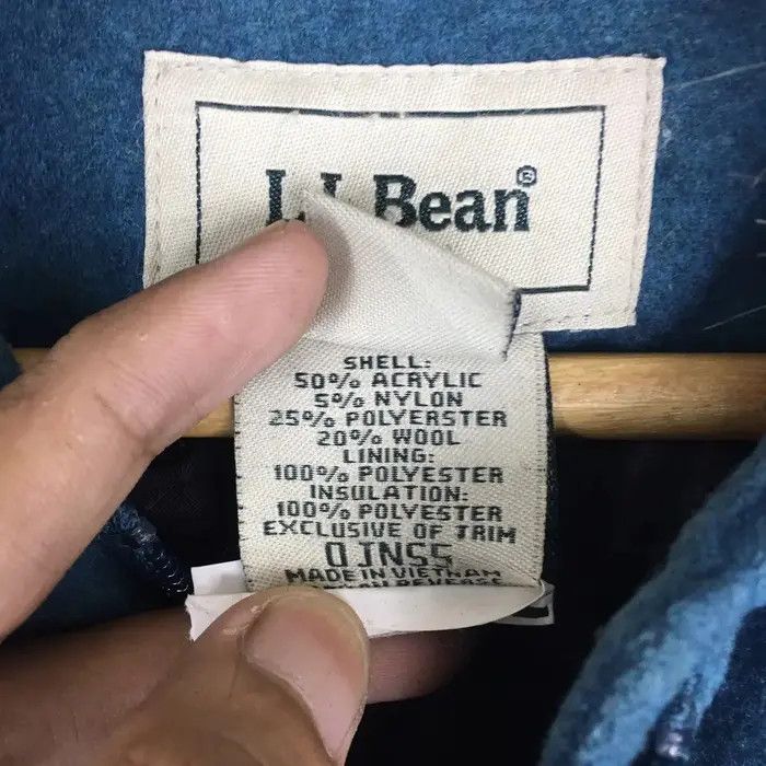 L.L. Bean Vtg L.L BEAN USA Duffle Jacket Heavy Coat Windbreaker Size S / US 4 / IT 40 - 5 Thumbnail