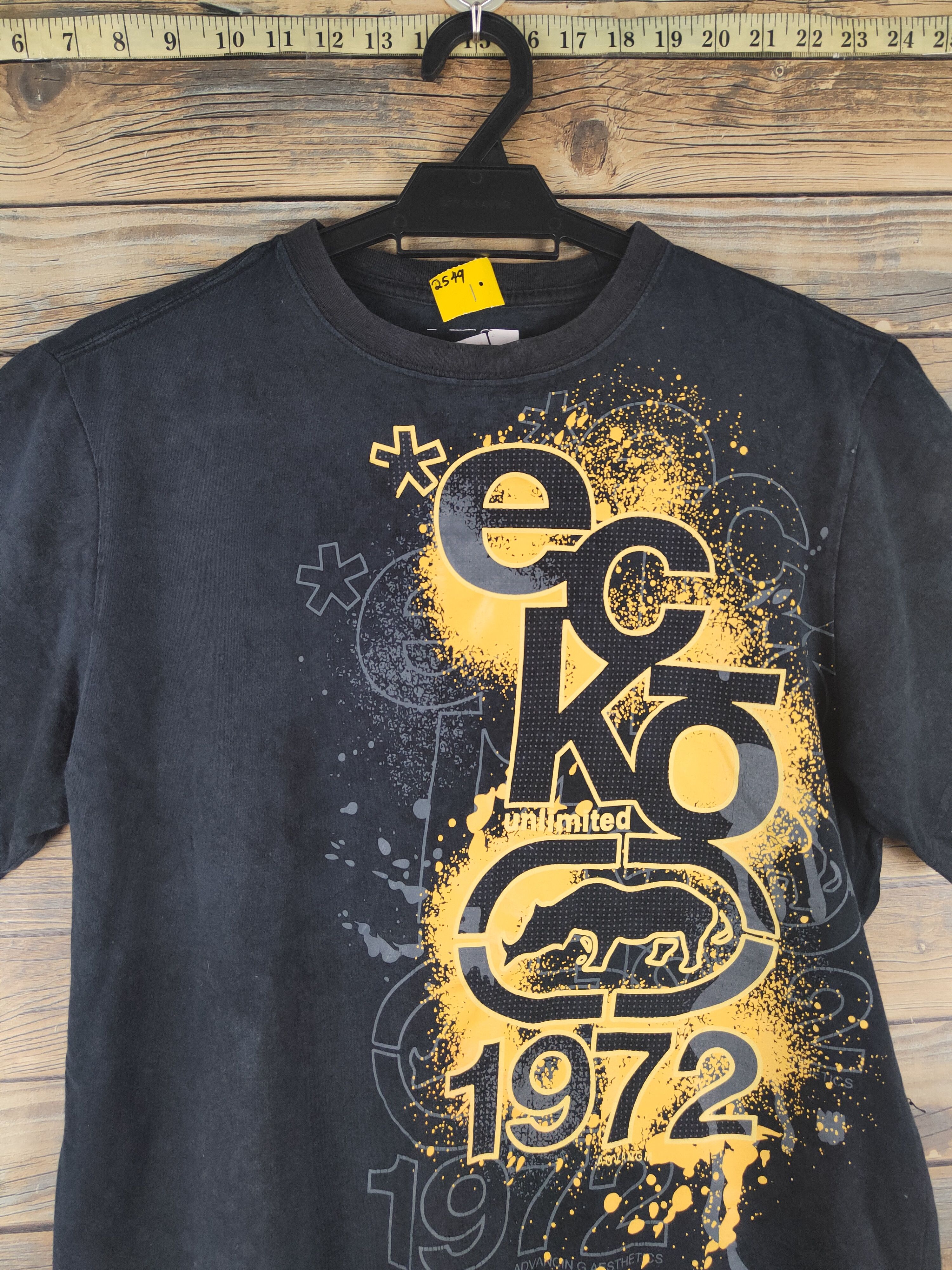 Ecko Unltd. DL Ecko Unltd. Black Short Sleeve T-shirt #2549 Size US M / EU 48-50 / 2 - 2 Thumbnail