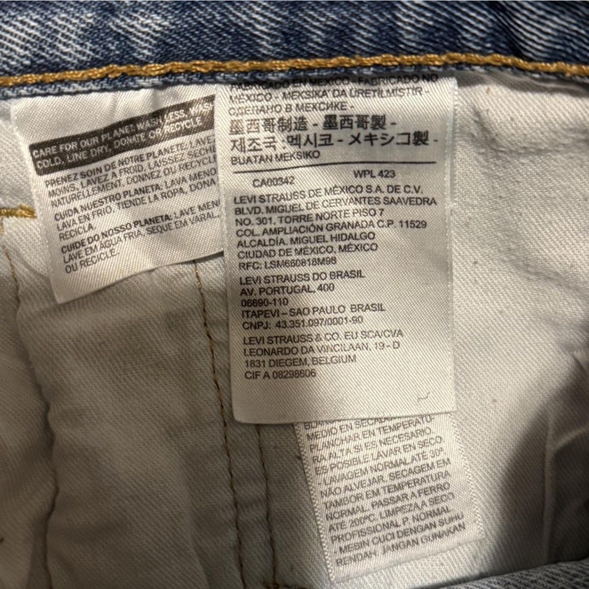 Levi's Levi's 501 blue jeans Size US 32 / EU 48 - 3 Thumbnail