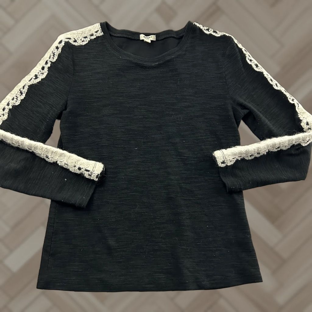 Vintage Dylan Long Sleeve Sweater Women's Small Black Size S / US 4 / IT 40 - 1 Thumbnail