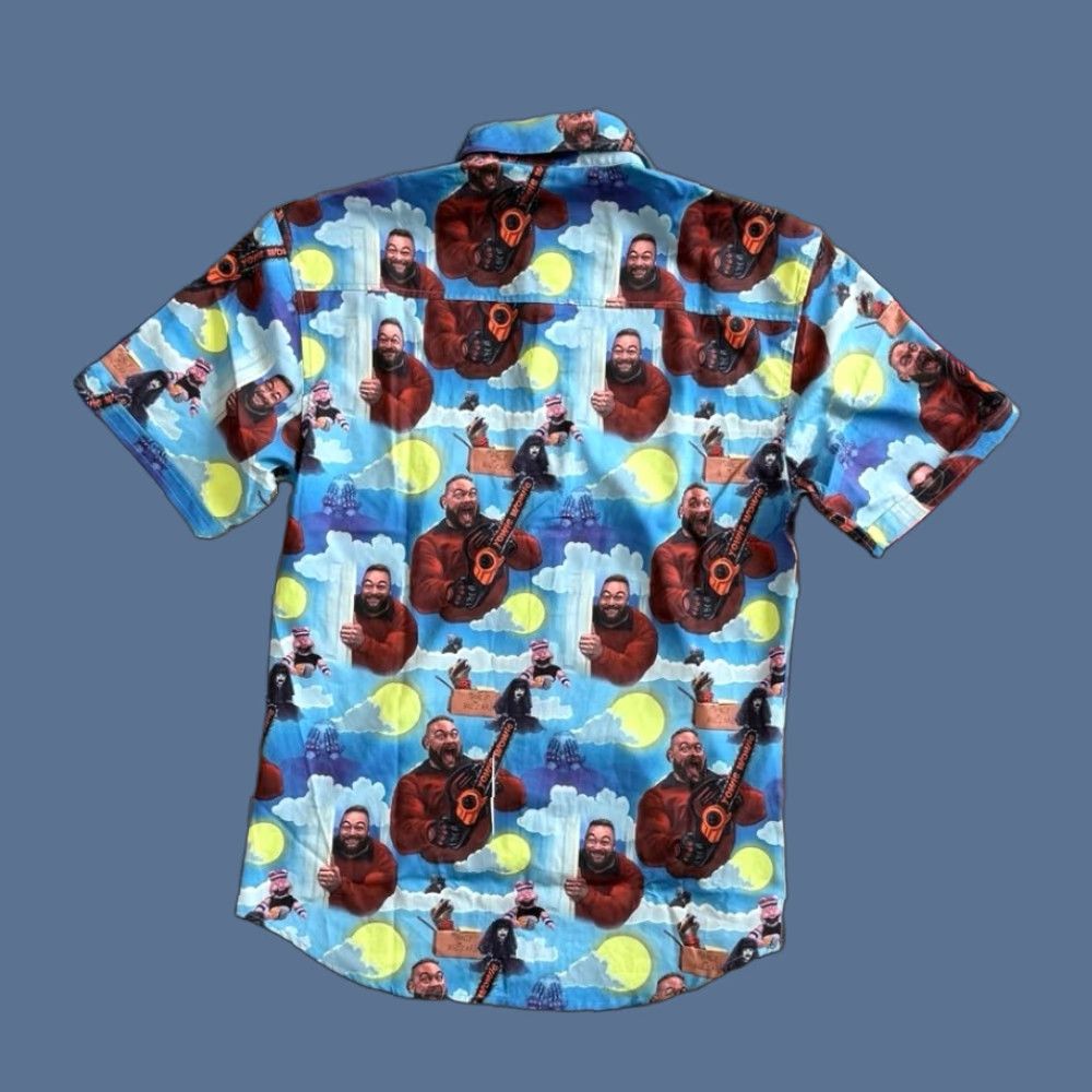Vintage VINTAGE RSVLTS WWE Bray Wyatt Firefly Funhouse Short Sleeve Button Up Shirt Mens S Size US S / EU 44-46 / 1 - 1 Thumbnail