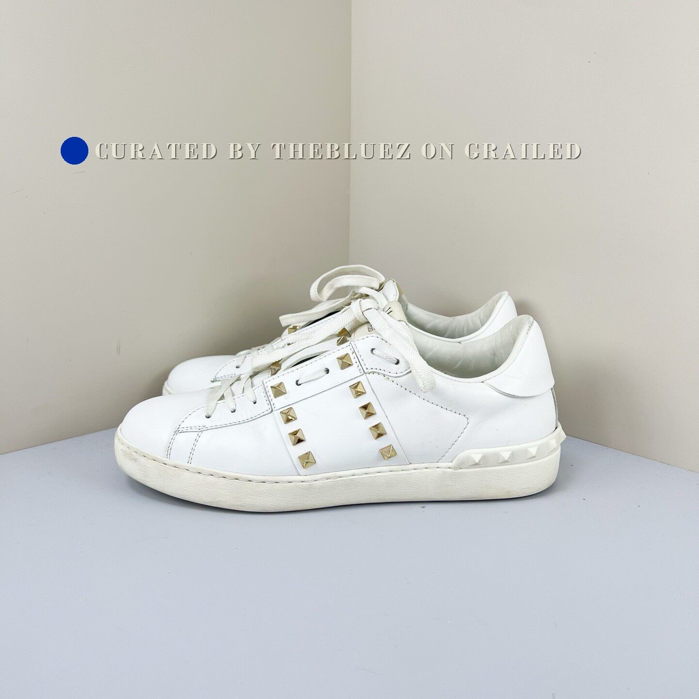 Valentino Valentino 11th Anniv Open Rivet Sneakers Size US 8 / EU 41 - 1 Thumbnail