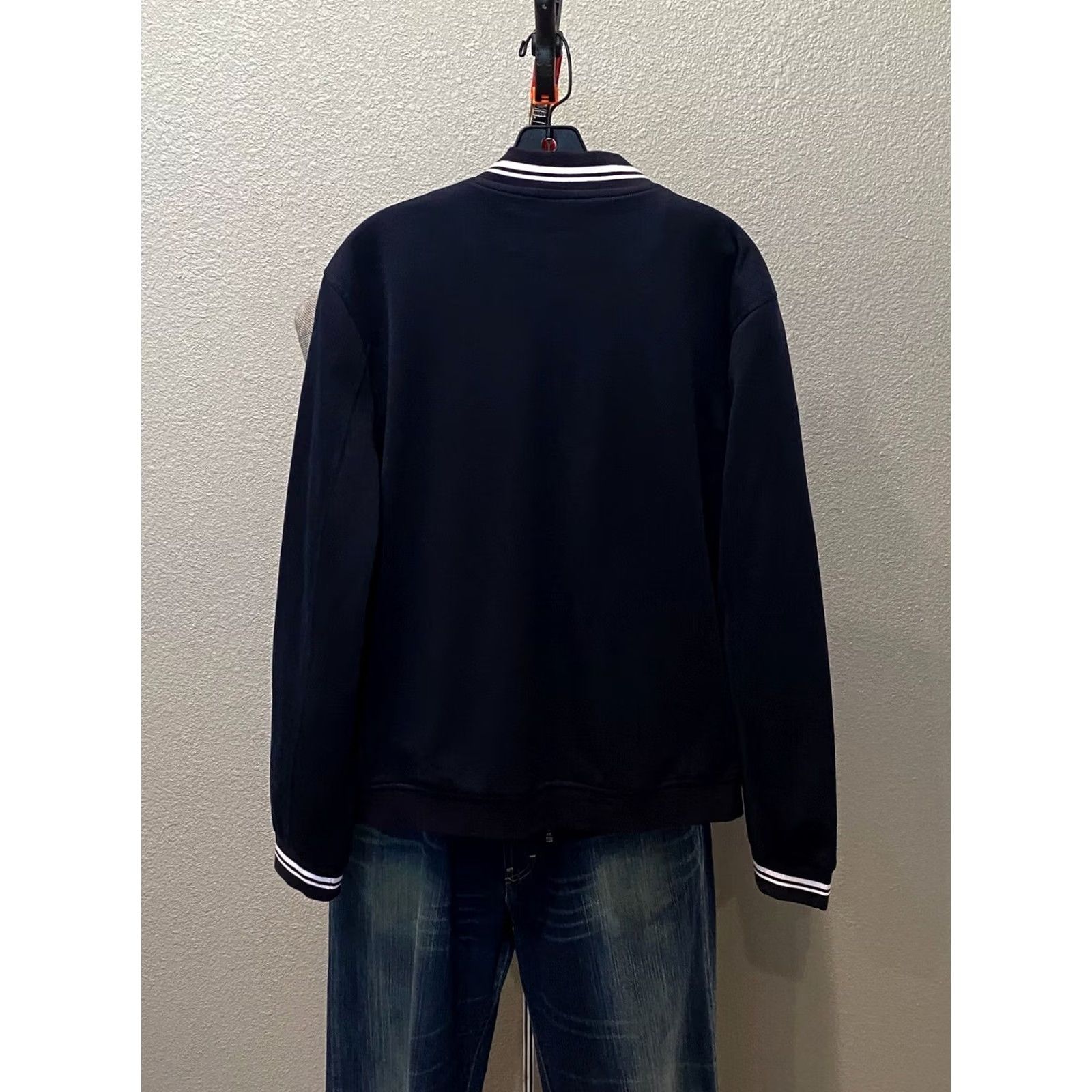 Primark Primark Windbreaker Jacket M Mandarin Collar Lined Zippered SWEATER JACKET Mens Length 28 Multicolor Size US M / EU 48-50 / 2 - 8 Thumbnail