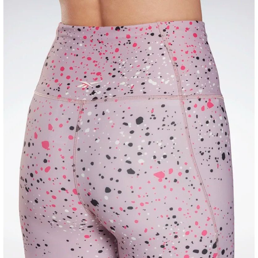 Reebok Lux 2.0 Multi-Colored Speckle Leggings Size 26" / US 2 / IT 38 - 2 Thumbnail