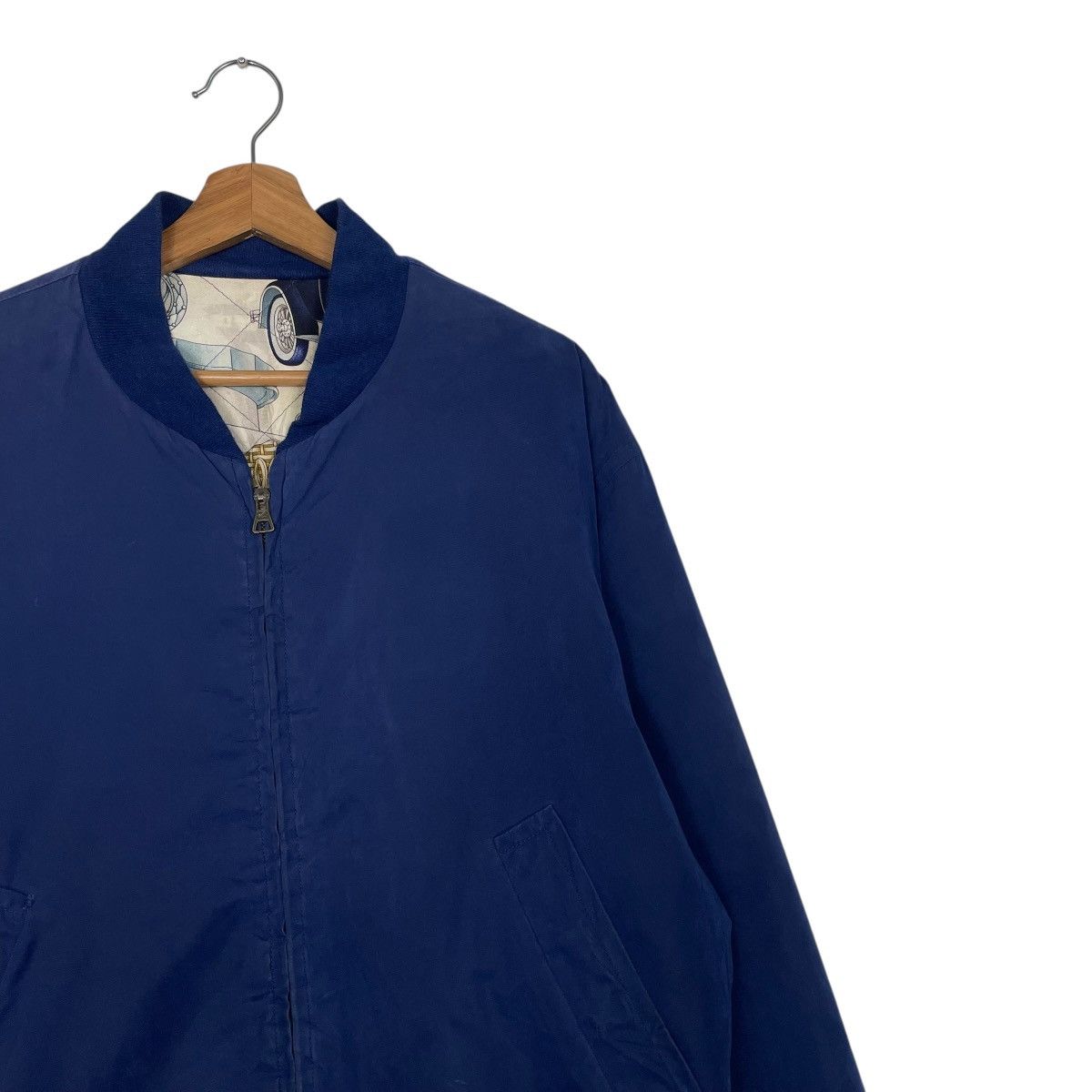 Hermes Vintage Hermes Automobile Blouson Reversible Bomber Jacket Size US M / EU 48-50 / 2 - 9 Thumbnail