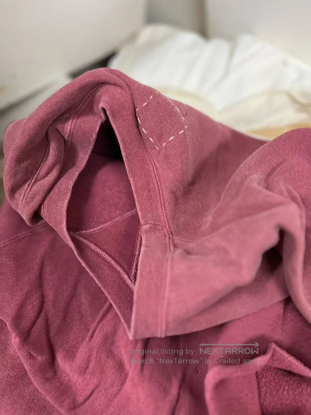 Visvim VISVIM JUMBO SWEAT 3/4 CRASH RED. Size US XL / EU 56 / 4 - 8 Thumbnail