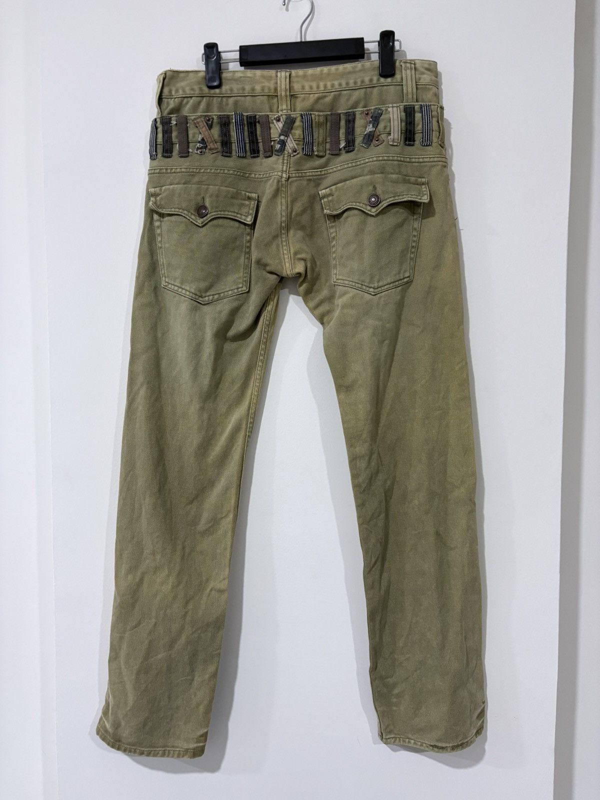 Seditionaries JAPANESE BRAND DOMINATE JEANS DOUBLE WAIST Size US 34 / EU 50 - 1 Thumbnail