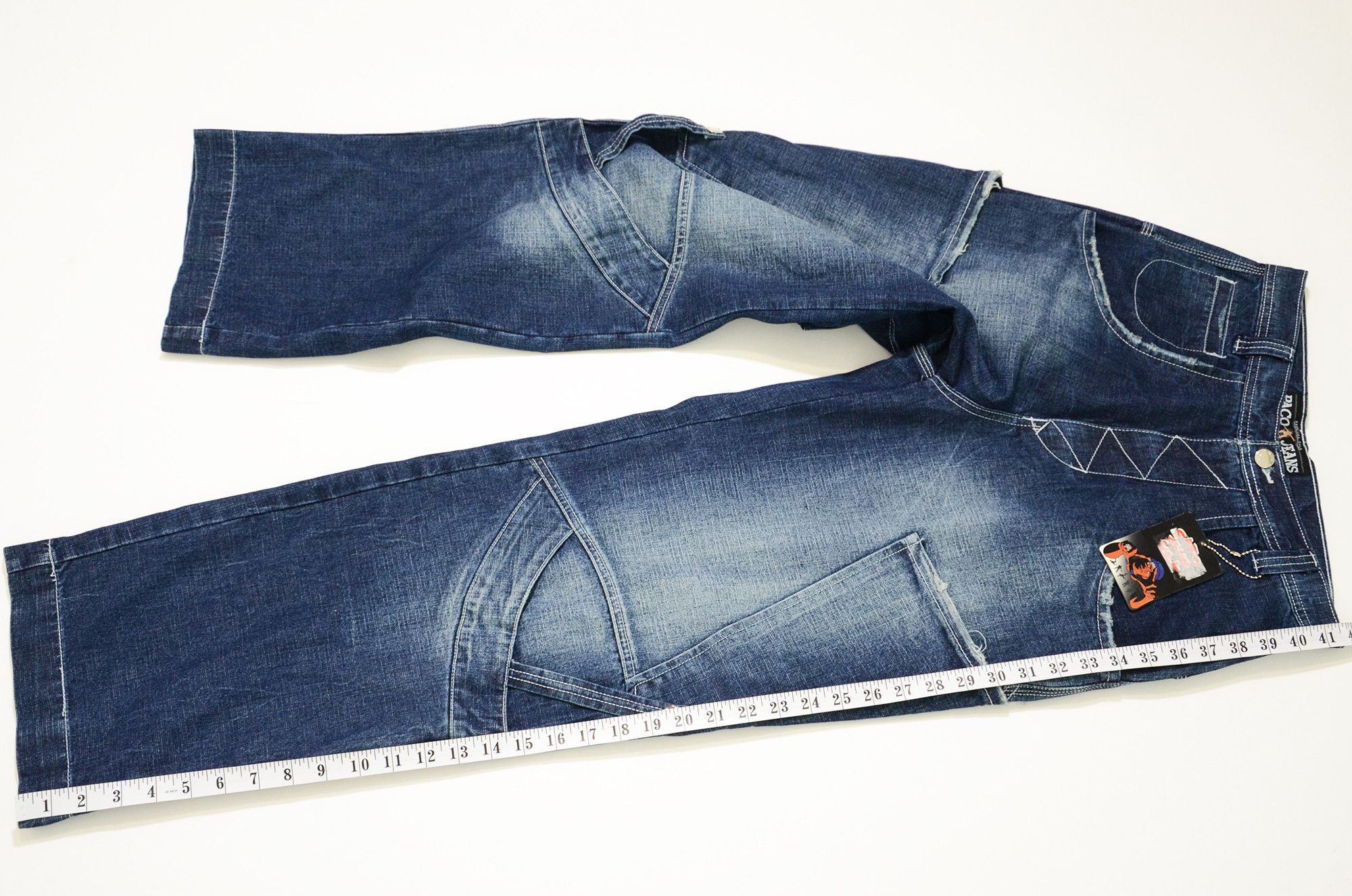Other Le Paco Jeans Y2K Huge Pocket New York Hiphop Streetwear Size US 29 - 14 Thumbnail