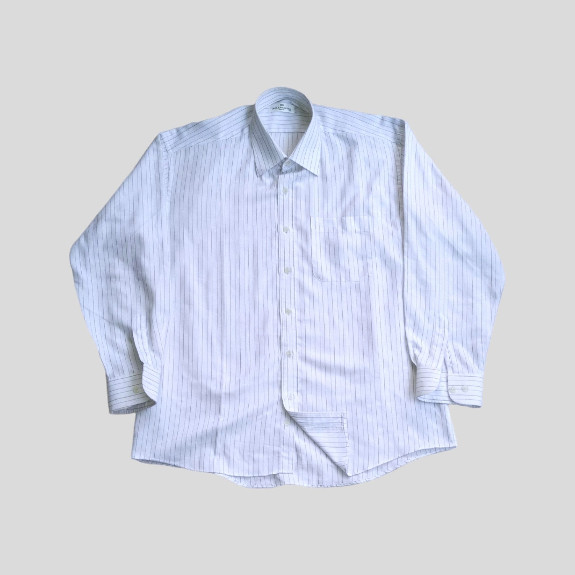 Balenciaga Balenciaga Shirt Button Ups 🔥ACCEPTOFFERS🔥 Size US XL / EU 56 / 4 - 1 Thumbnail