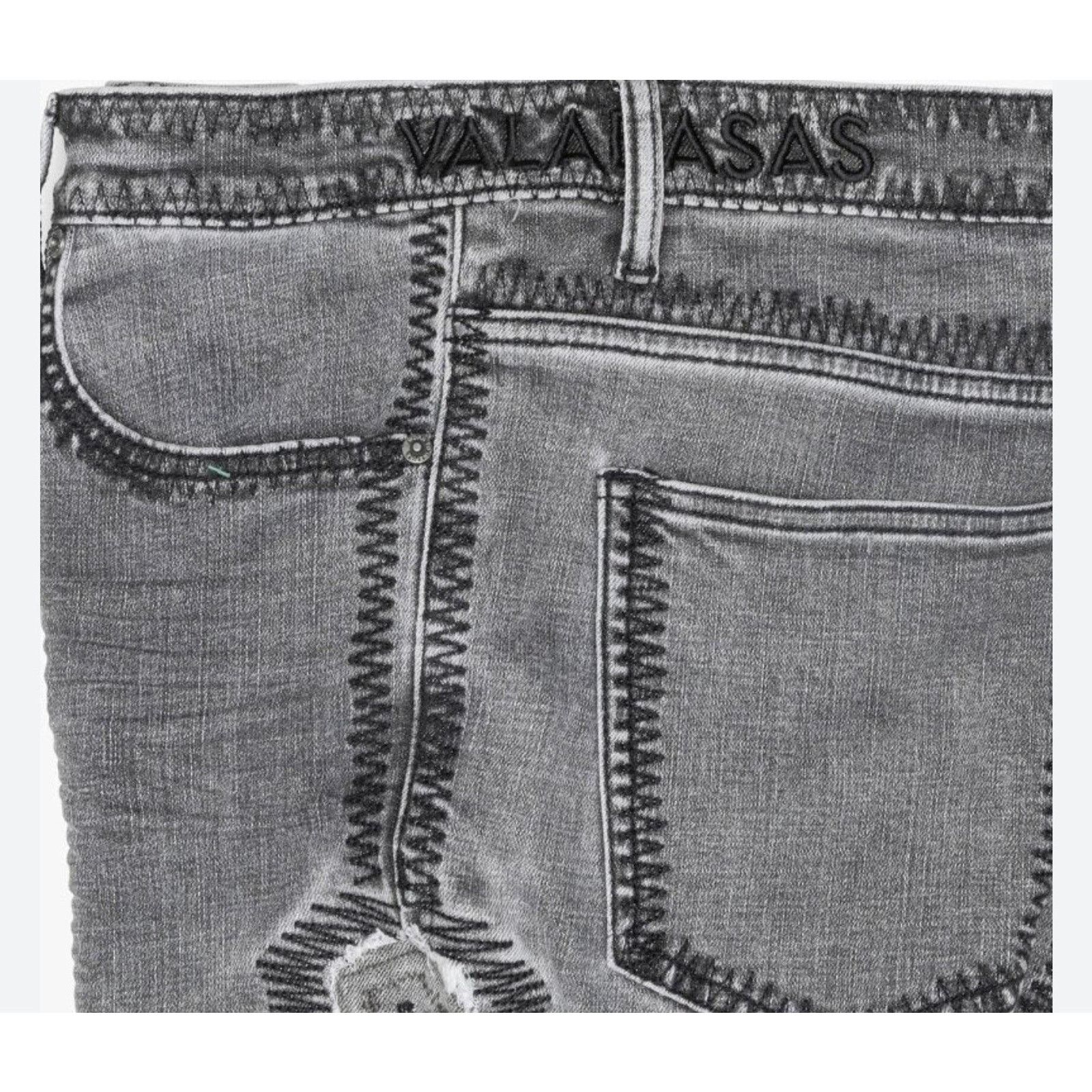 Valabasas Valabasas Spectral Stacked Flare Jeans Distressed Denim 32 Size US 32 / EU 48 - 5 Thumbnail