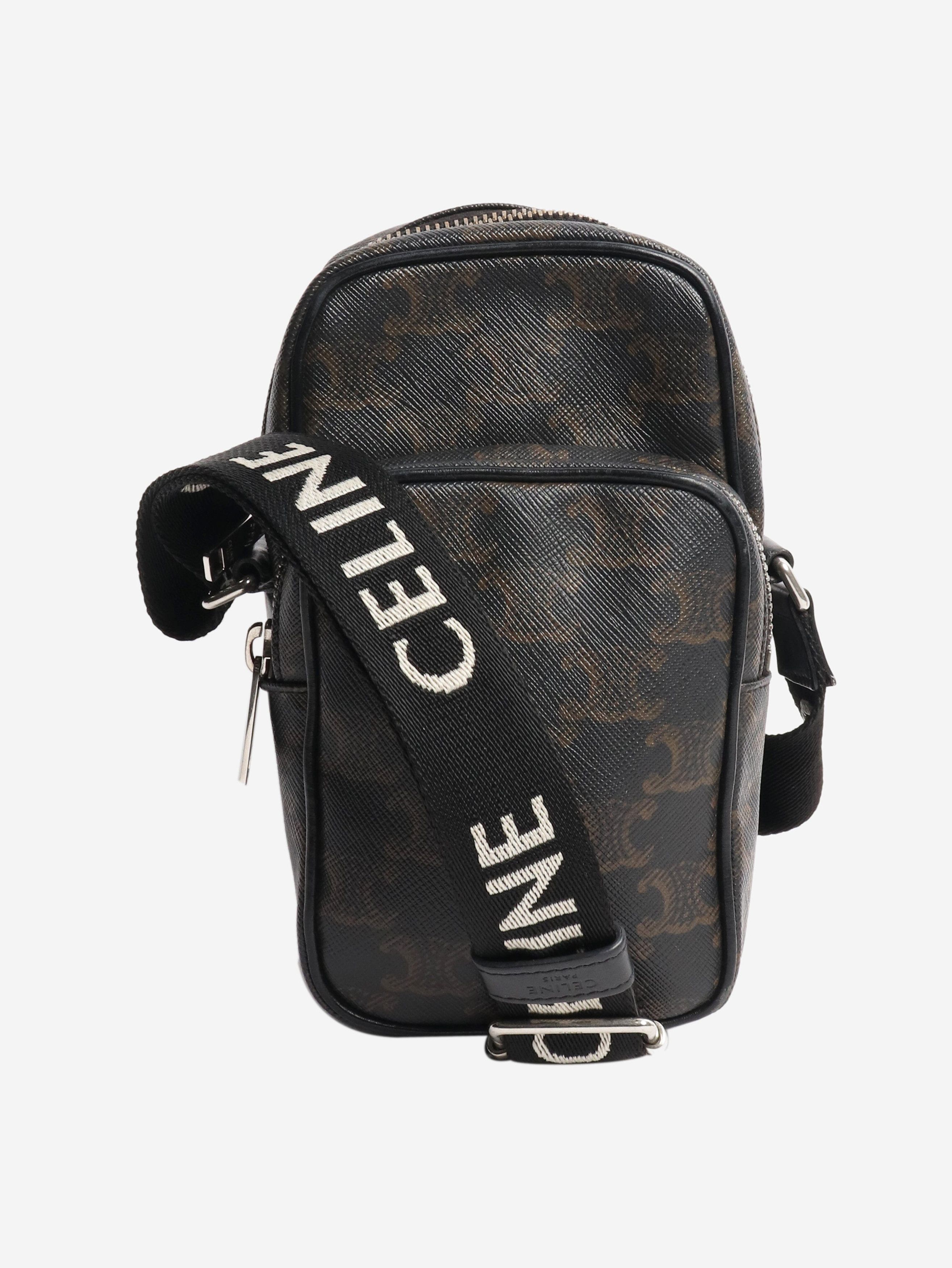 Celine Brown Triomphe pouch bag Size ONE SIZE - 1 Thumbnail