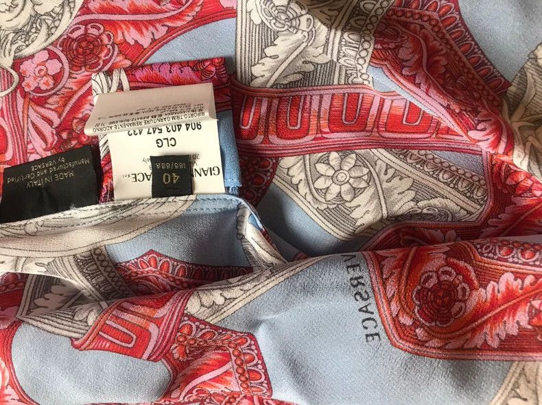 Versace Versace Starfish silk texture Size US S / EU 44-46 / 1 - 9 Thumbnail
