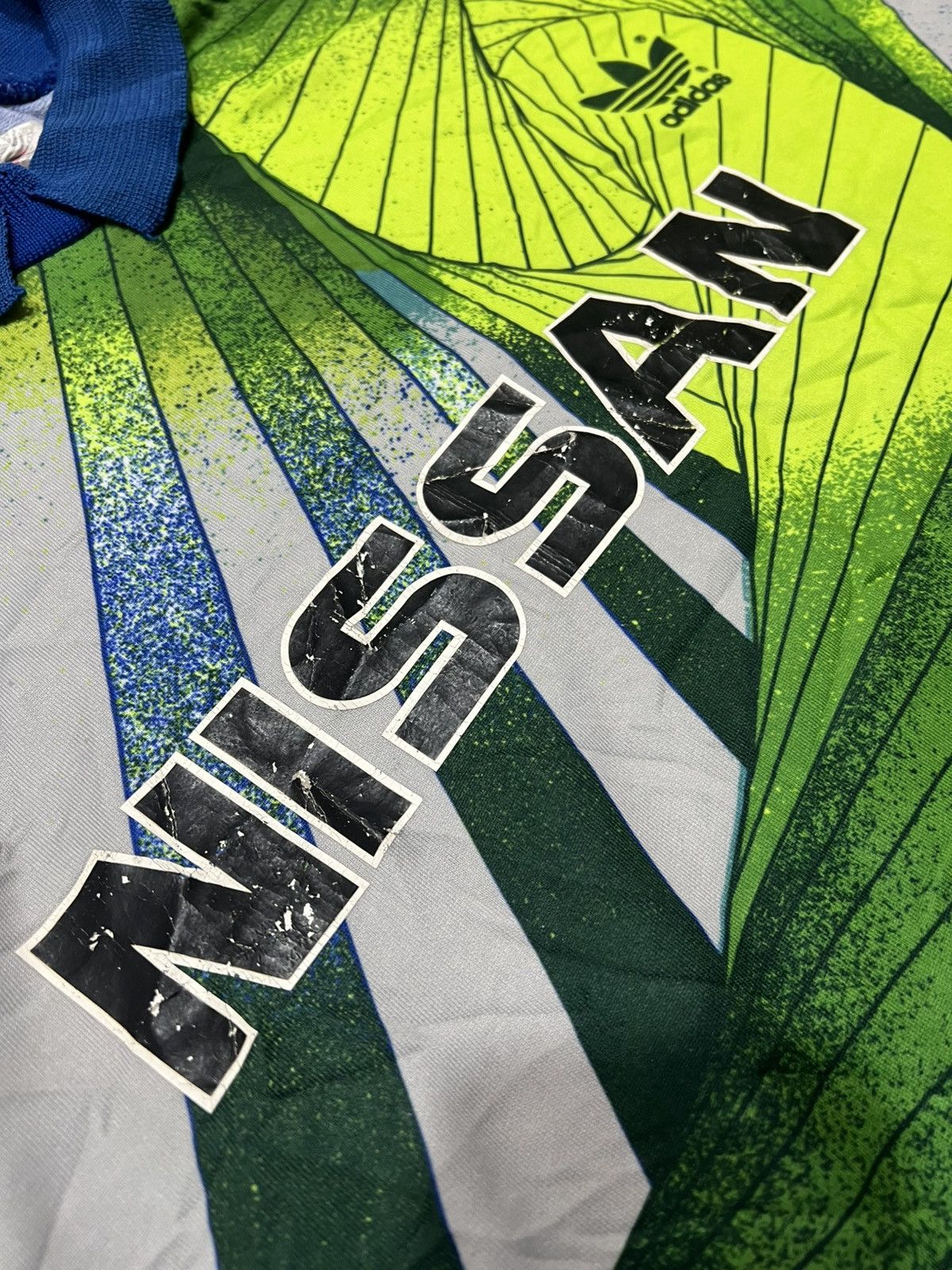 Adidas Yokohama Marinos 1992 Adidas Goalkeeper Jersey Size US L / EU 52-54 / 3 - 4 Thumbnail