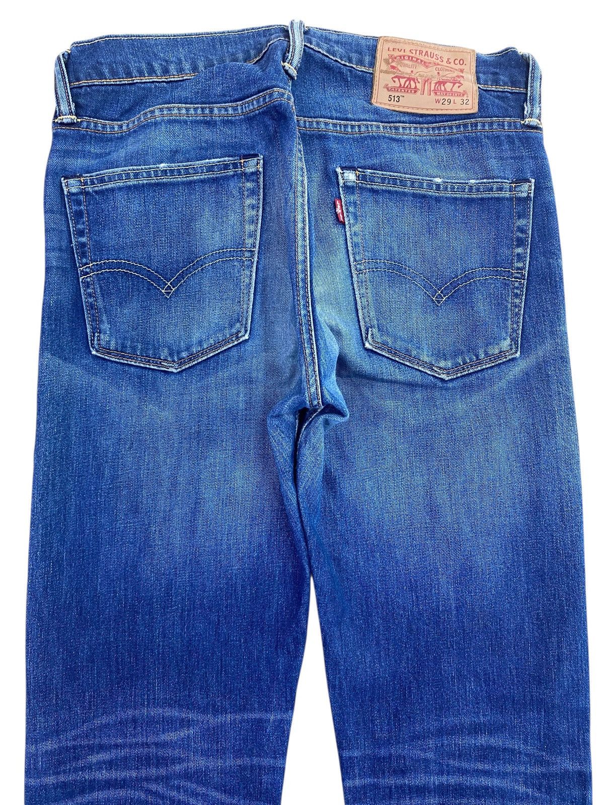 Levi's Levi’s Whiskers Faded Wash Style Straight Cut Jeans Size US 30 / EU 46 - 4 Thumbnail