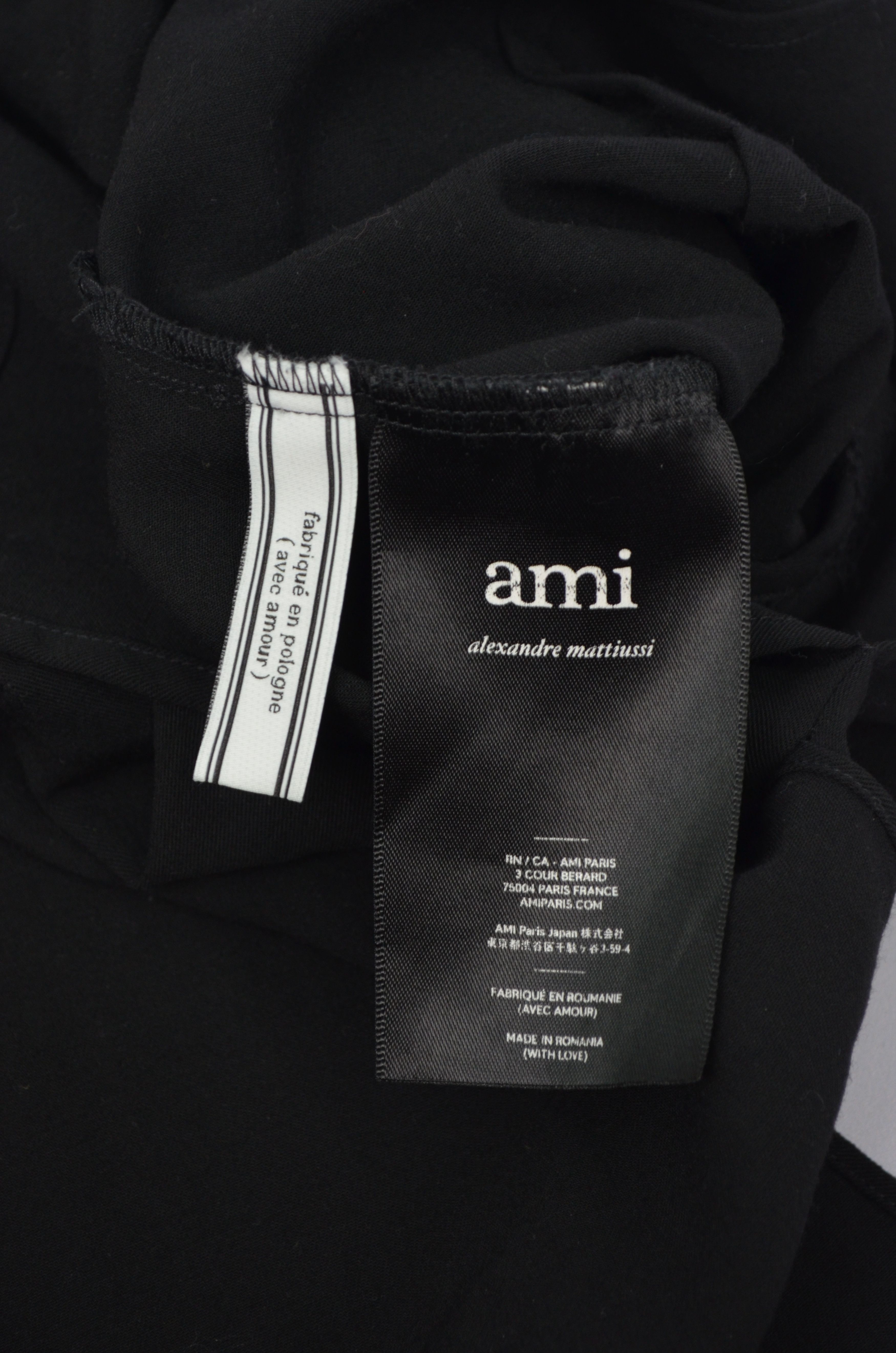 AMI × Designer AMI Wool Top Sans Manche Avec Volant Devant Top Ruffle Size S / US 4 / IT 40 - 14 Thumbnail