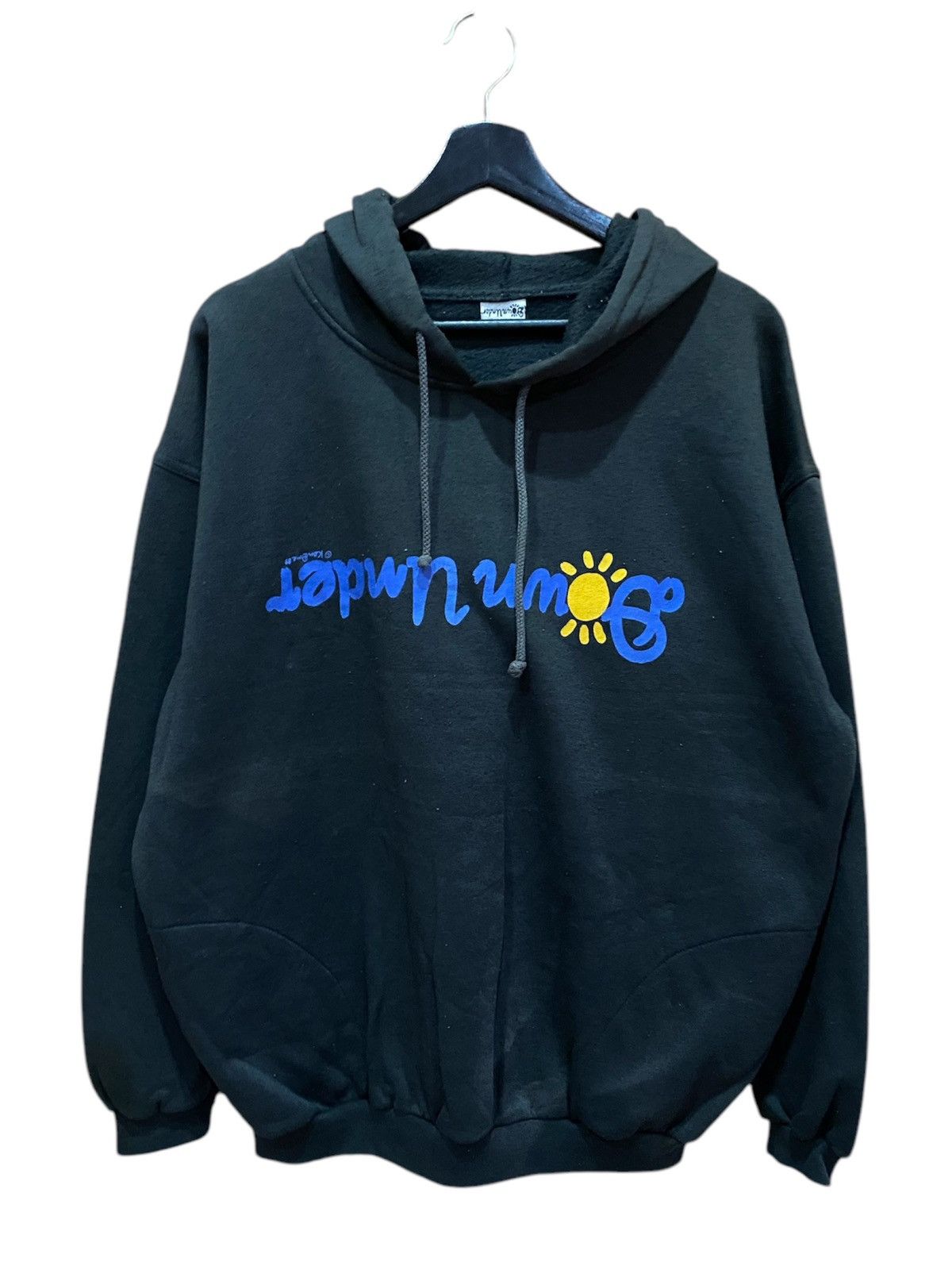 VINTAGE 90S KEN DONE PULLOVER HOODIE MADE IN AUSTRALIA