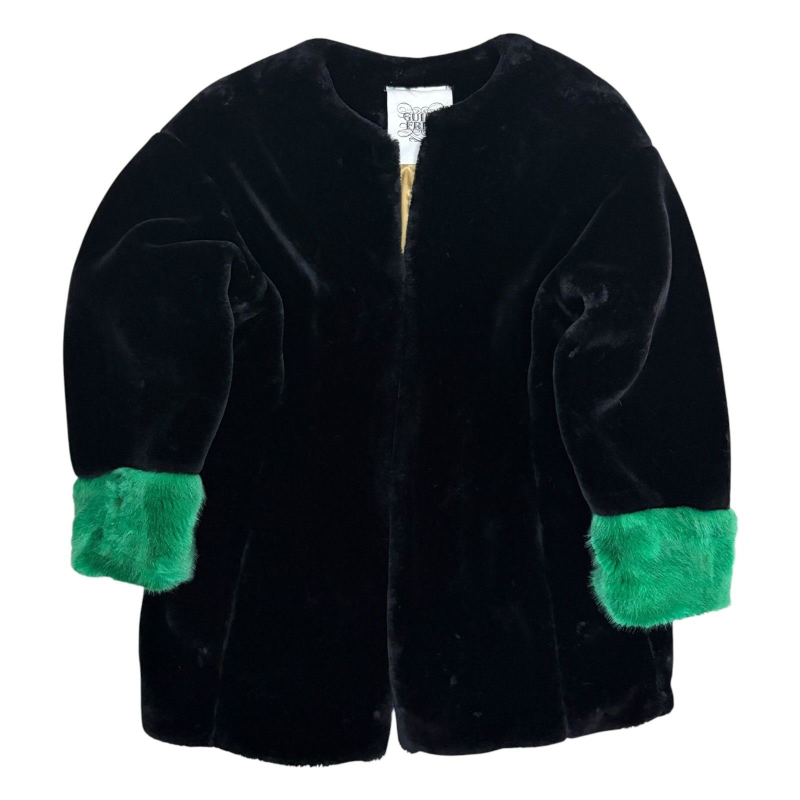 Other $400 GUILT FREE Faux Fur Coat Winter Glam Jacket Medium Size M / US 6-8 / IT 42-44 - 1 Thumbnail