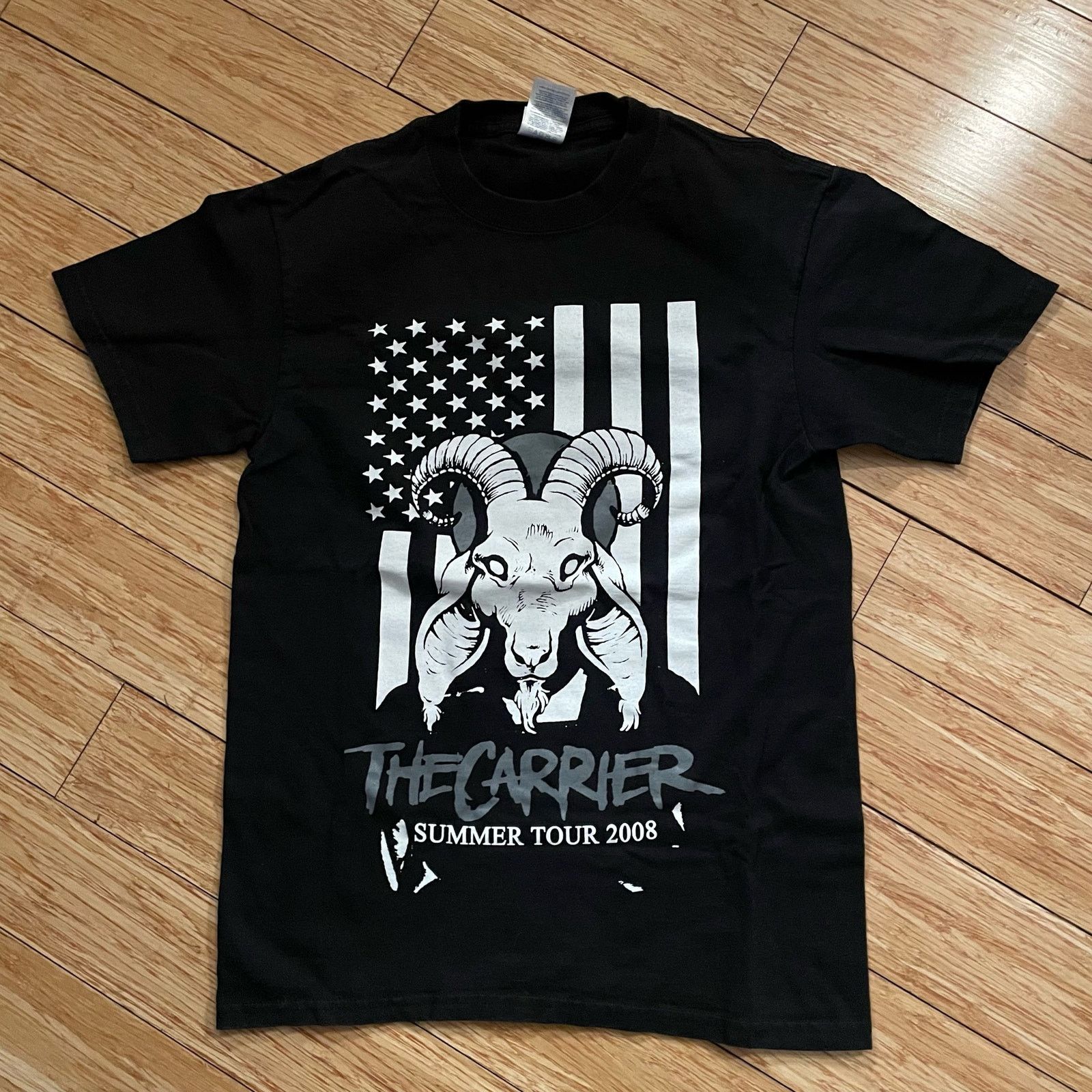 Delta The Carrier 2008 Tour T-Shirt hardcore punk have heart bane Size US S / EU 44-46 / 1 - 1 Thumbnail