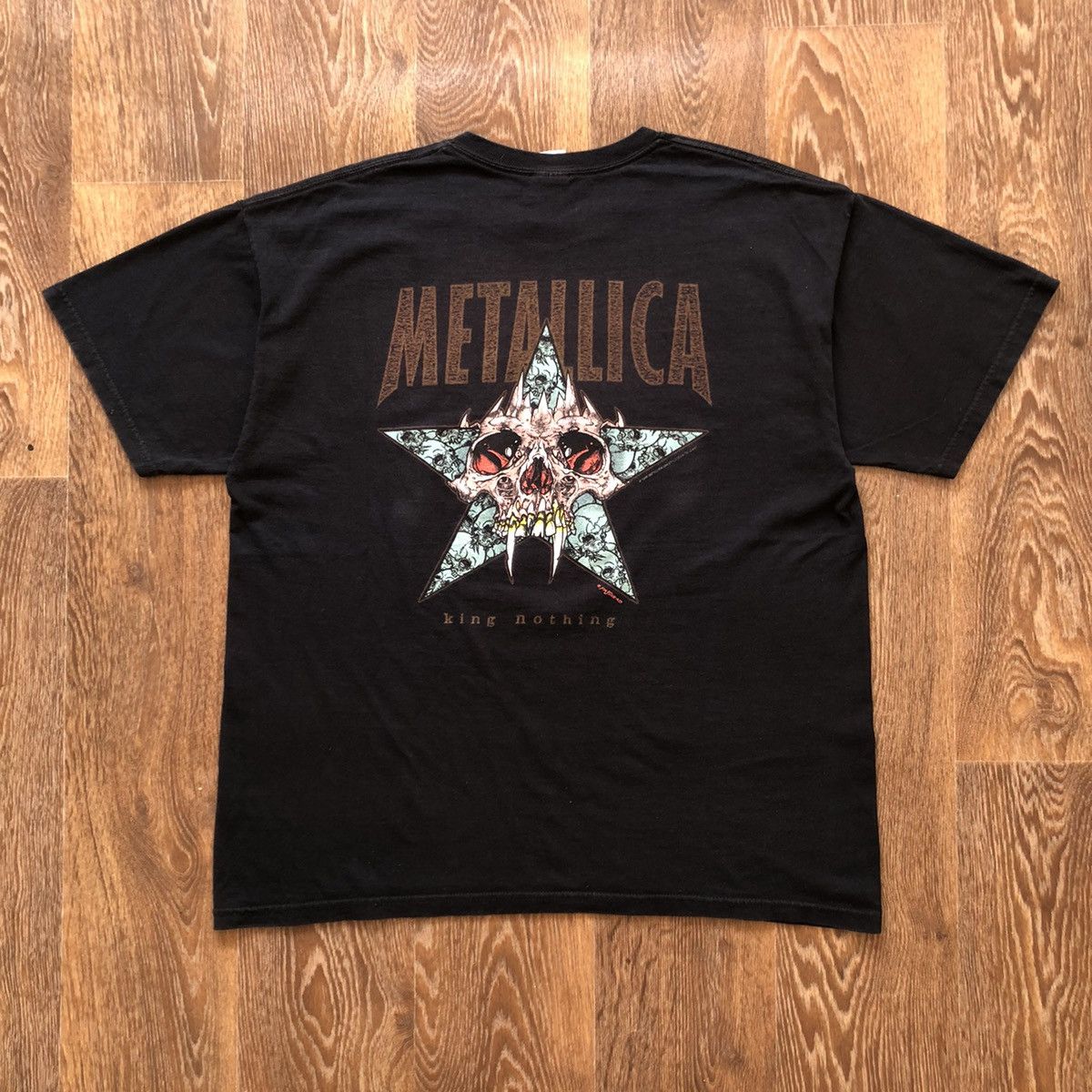 Gildan × Metallica × Vintage 1996 Metallica King Nothing Size US L / EU 52-54 / 3 - 7 Thumbnail