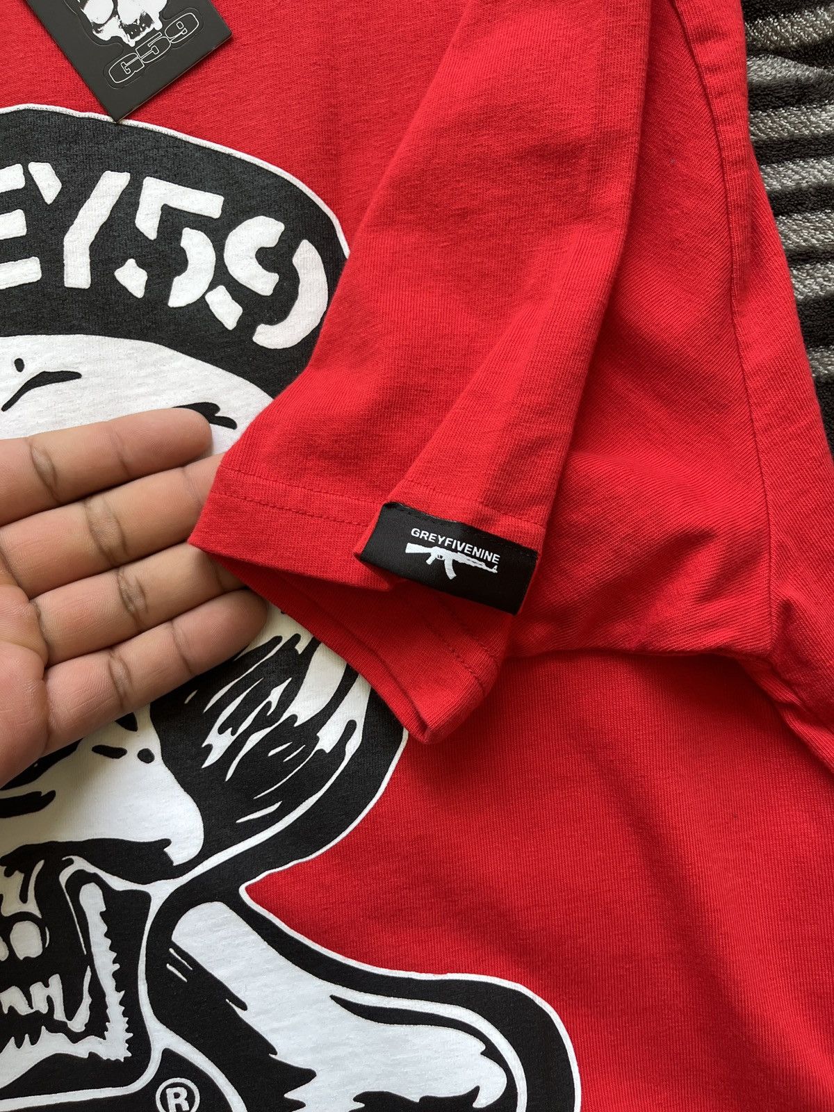 G59 Records G59 Red Skull Tee Size US XL / EU 56 / 4 - 3 Thumbnail
