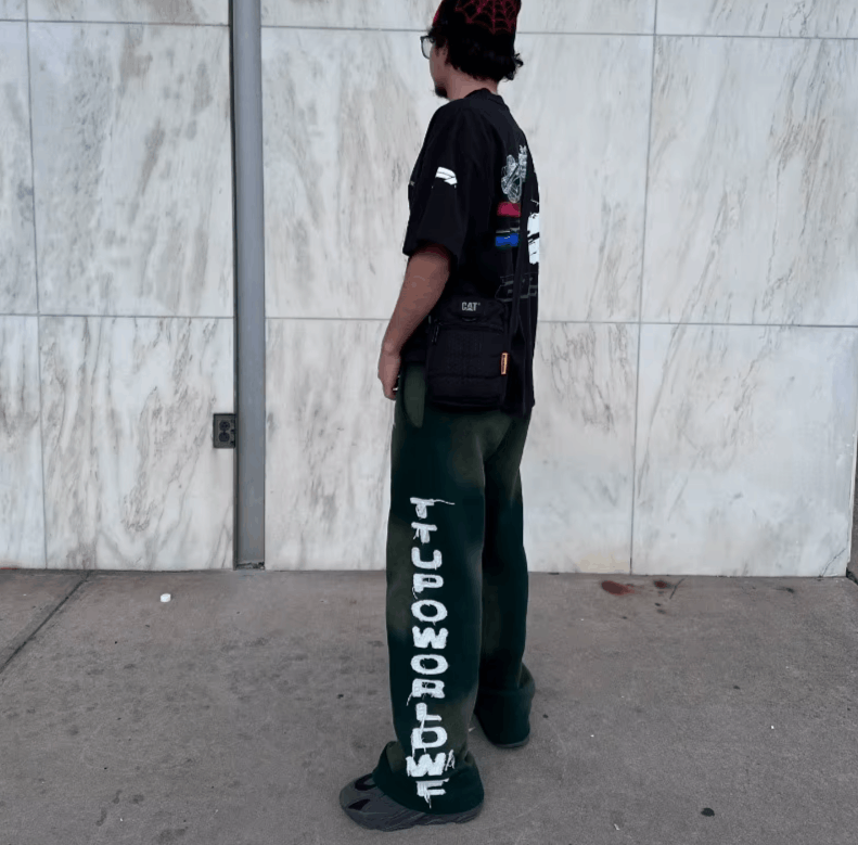 Japanese Brand Hip-hop street lettering side design Size US 32 / EU 48 - 4 Thumbnail