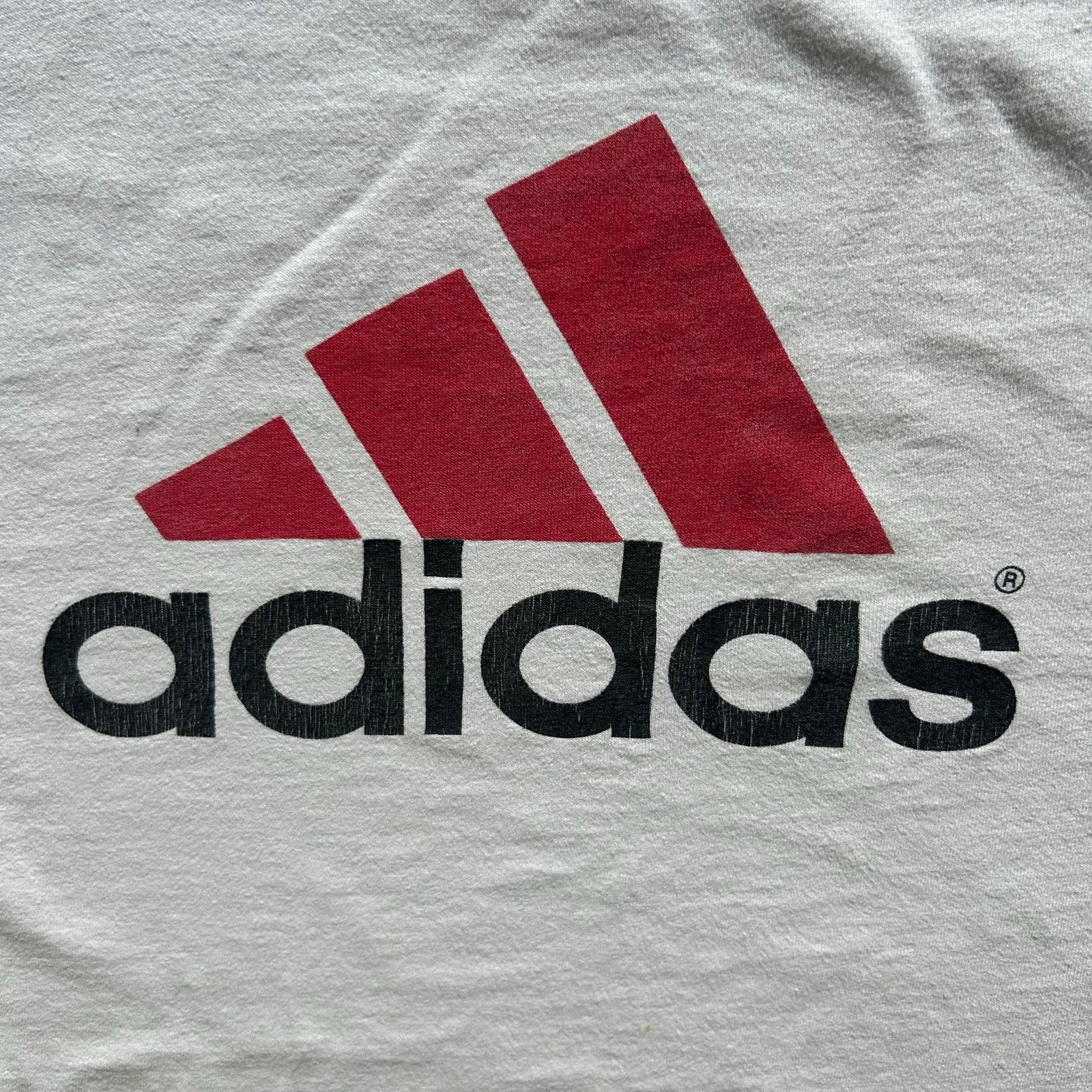 Adidas Vintage 90s adidas Equipment Big Logo three stripe T-Shirt Size US L / EU 52-54 / 3 - 4 Thumbnail