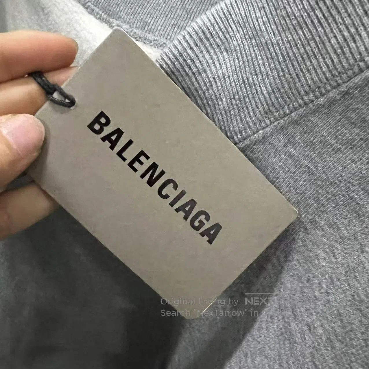 Balenciaga balenciaga gray embroidered double b sweatshirt. Size US S / EU 44-46 / 1 - 7 Thumbnail