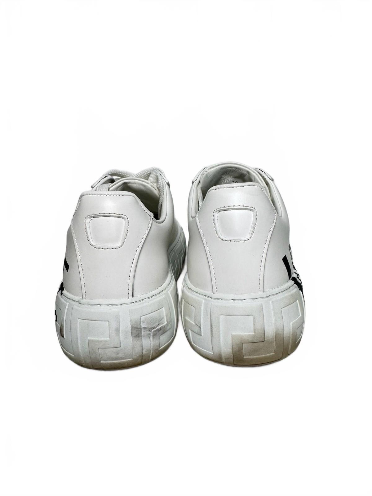 Versace Versace Logo Print Greca Sole Leather Sneakers SZ 39 Women's Size US 9 / IT 39 - 5 Thumbnail