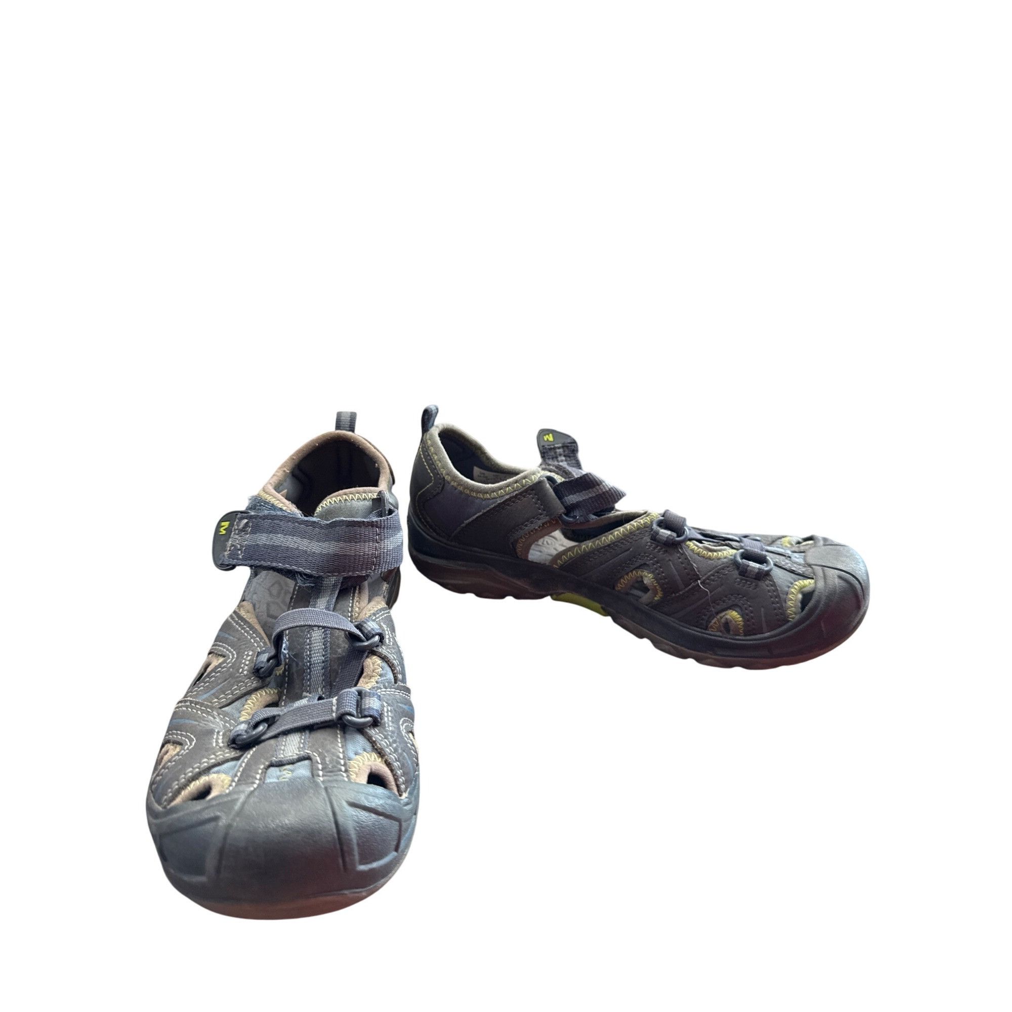 Merrell Merrell Womens Hydro leather blue gray Hiking Water Sandals Size US 4 / IT 34 - 1 Thumbnail