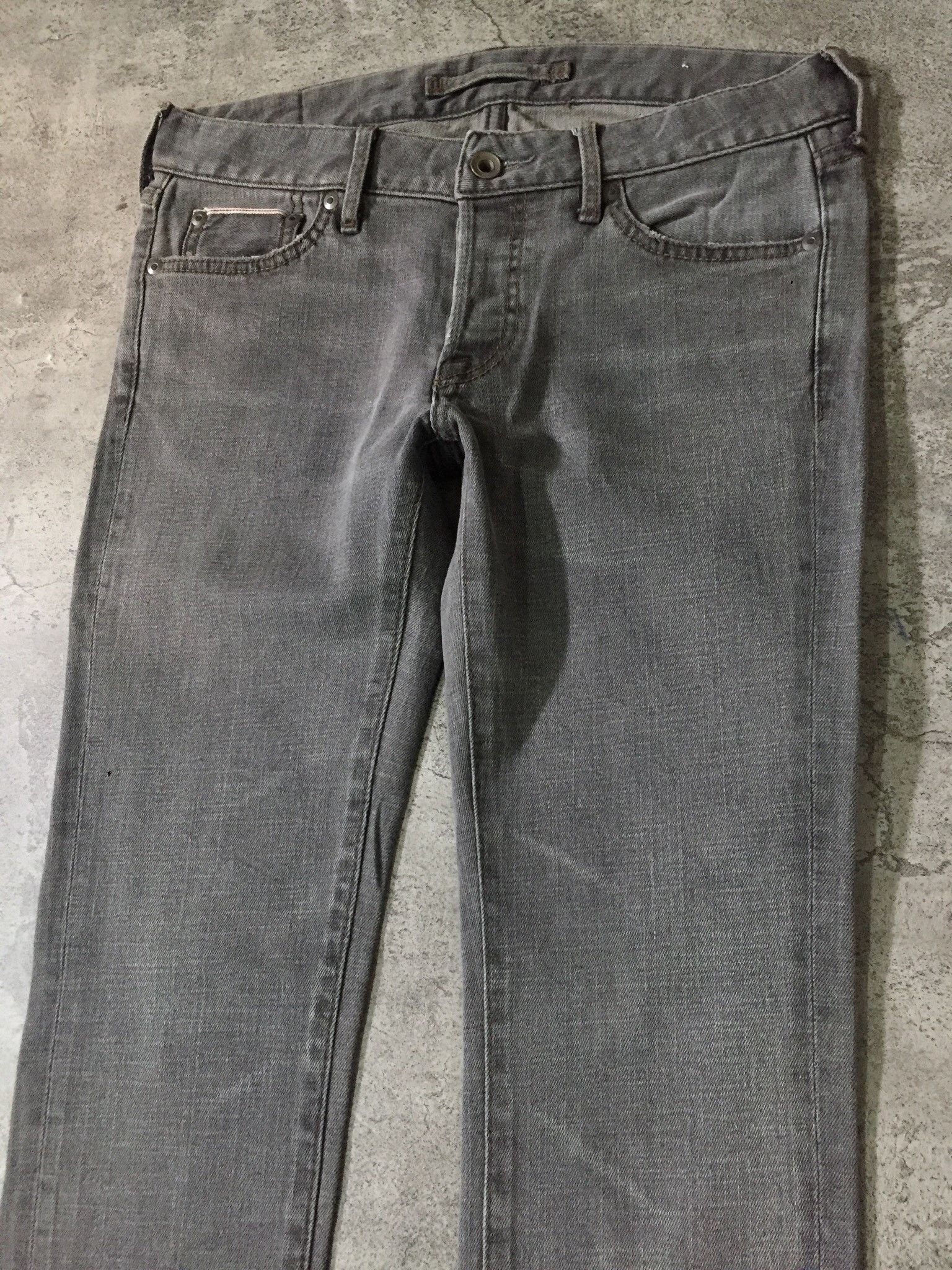 GOA GOA Skinny Selvedge Denim Pants Size US 31 - 8 Thumbnail