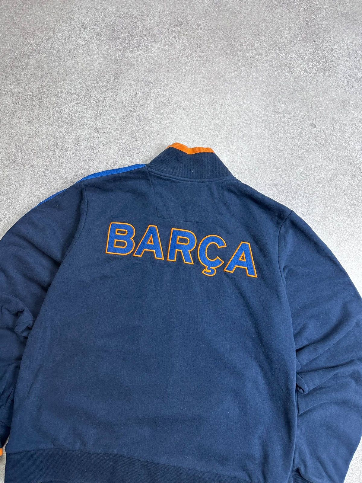 Nike Vintage 90s Nike Barcelona FC Olympic Cotton Jacket M Size US M / EU 48-50 / 2 - 4 Thumbnail