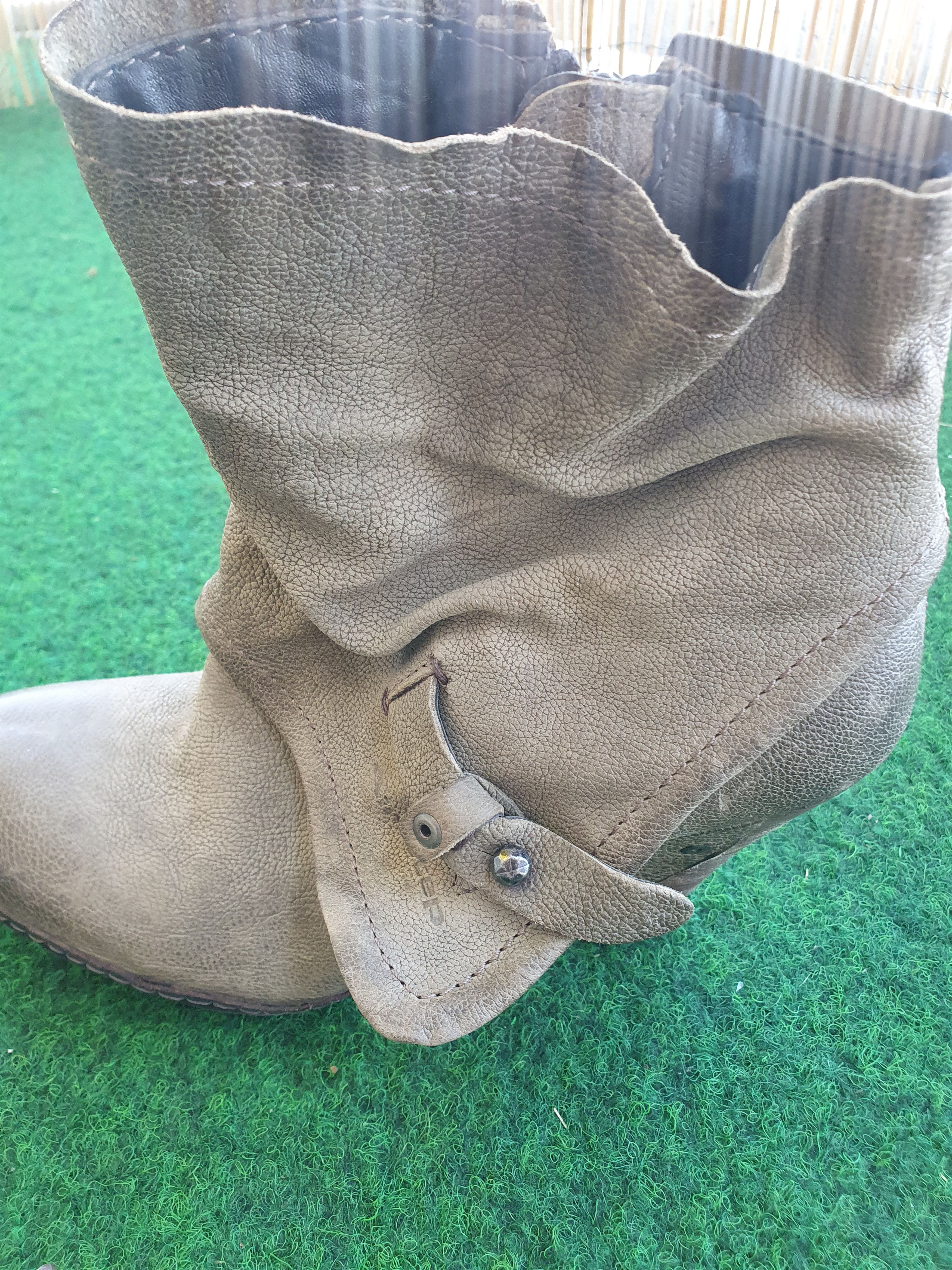 A.S.98 Airstep Leather Ankle Straps Boots sz 40 Size US 10 / IT 40 - 6 Thumbnail