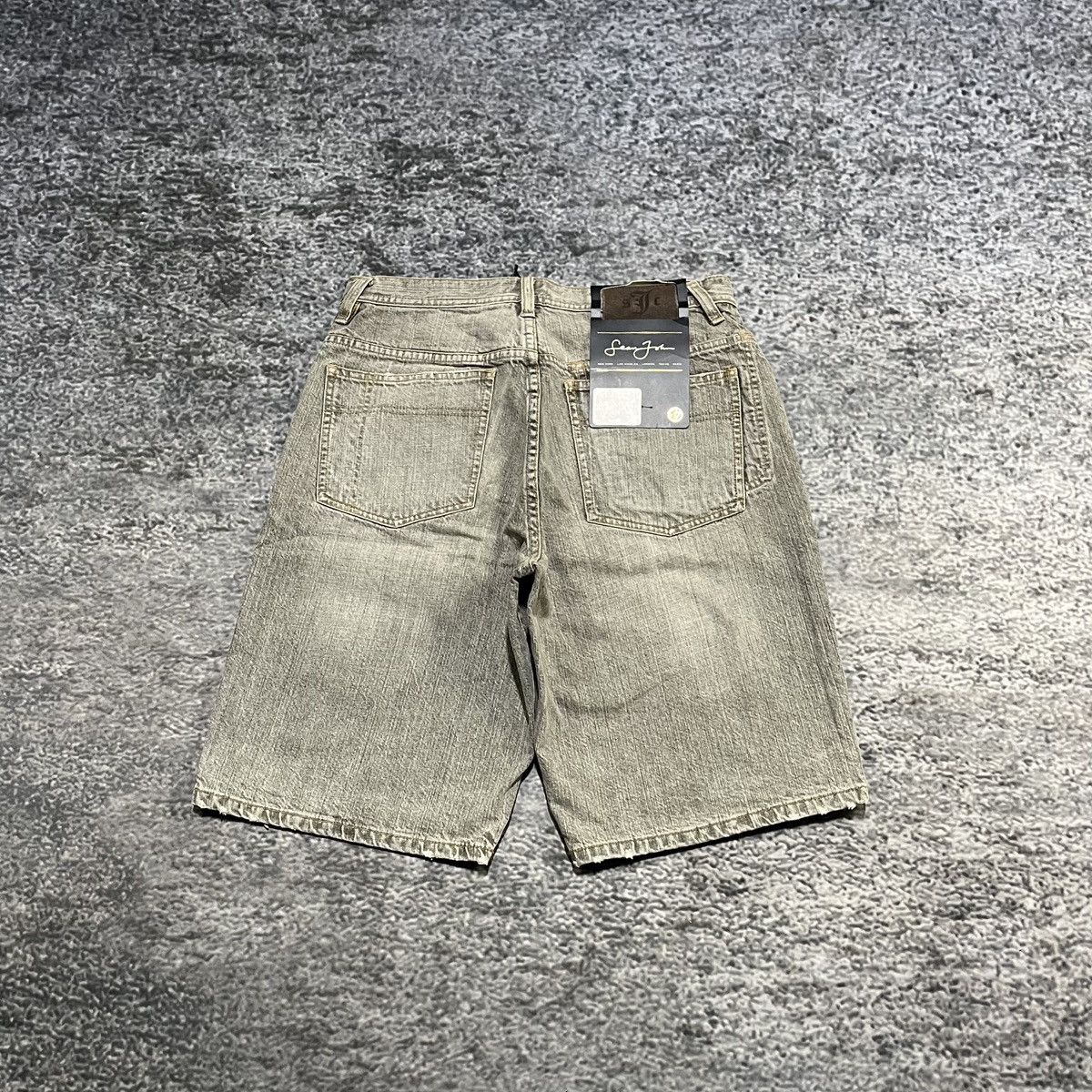 Sean John Vintage Y2K Sean John Baggy Jorts Grunge Skater Denim Shorts Size US 32 / EU 48 - 1 Thumbnail
