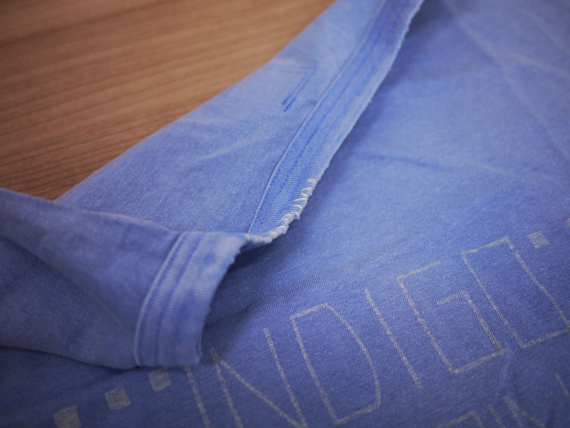 Visvim VISVIM ICT AMPLUS TEE CRASH INDIGO 4 Size US XL / EU 56 / 4 - 5 Thumbnail