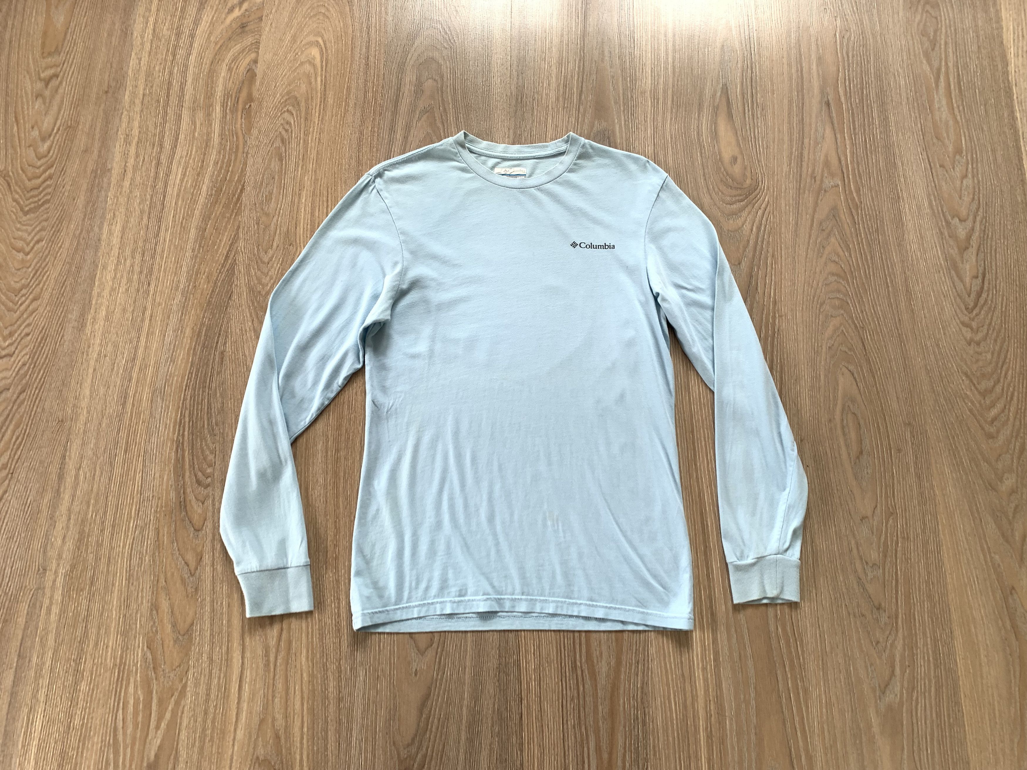 Columbia Columbia Light Blue Graphic Long Sleeve T-Shirt Size US XS / EU 42 / 0 - 1 Thumbnail