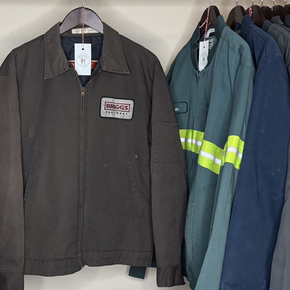 Red Kap thrashed faded distressed 80s big mac mechanic jacket Size US L / EU 52-54 / 3 - 1 Thumbnail